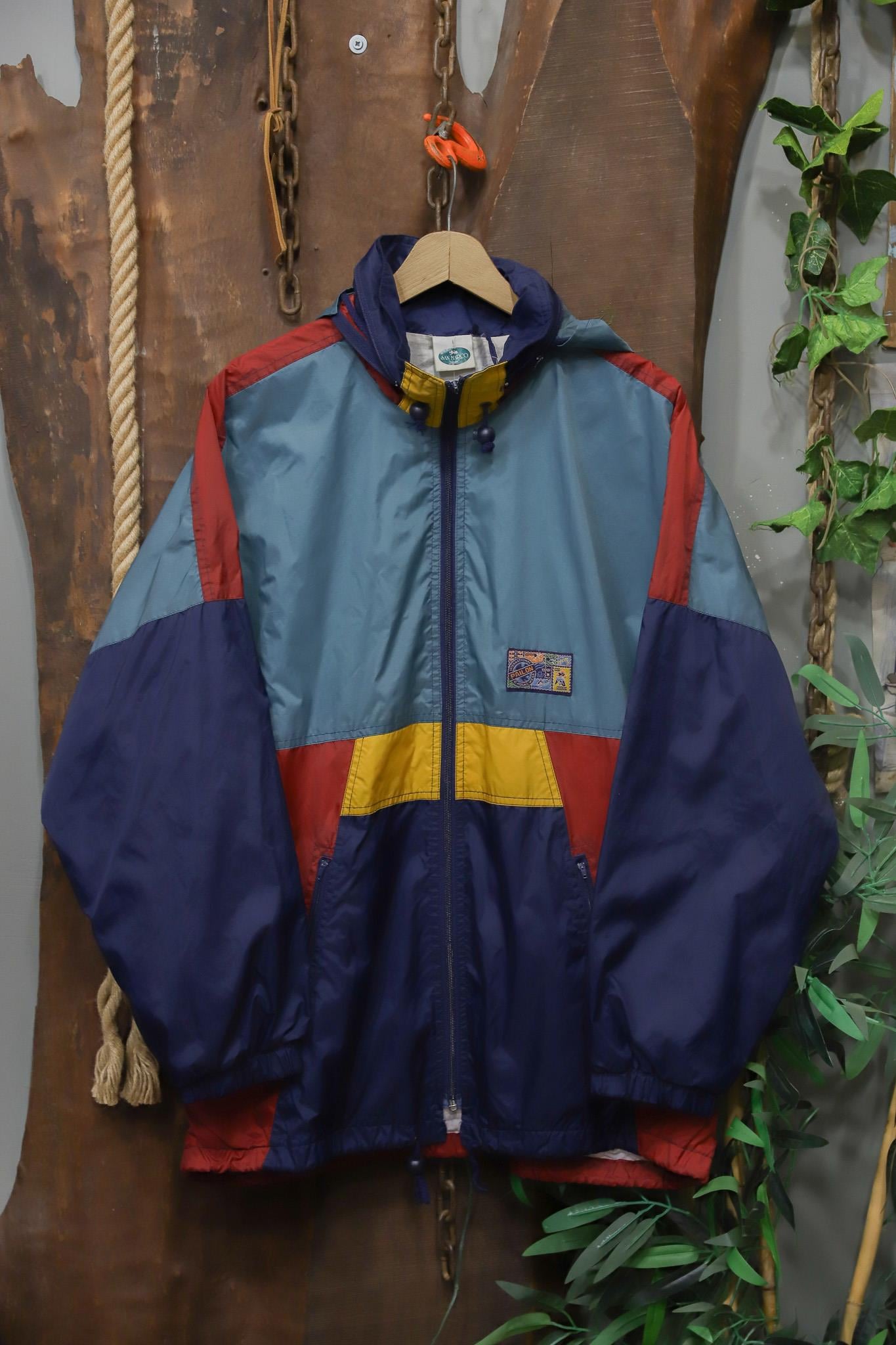 90's Sporty Oversize Yağmurluk/Ceket