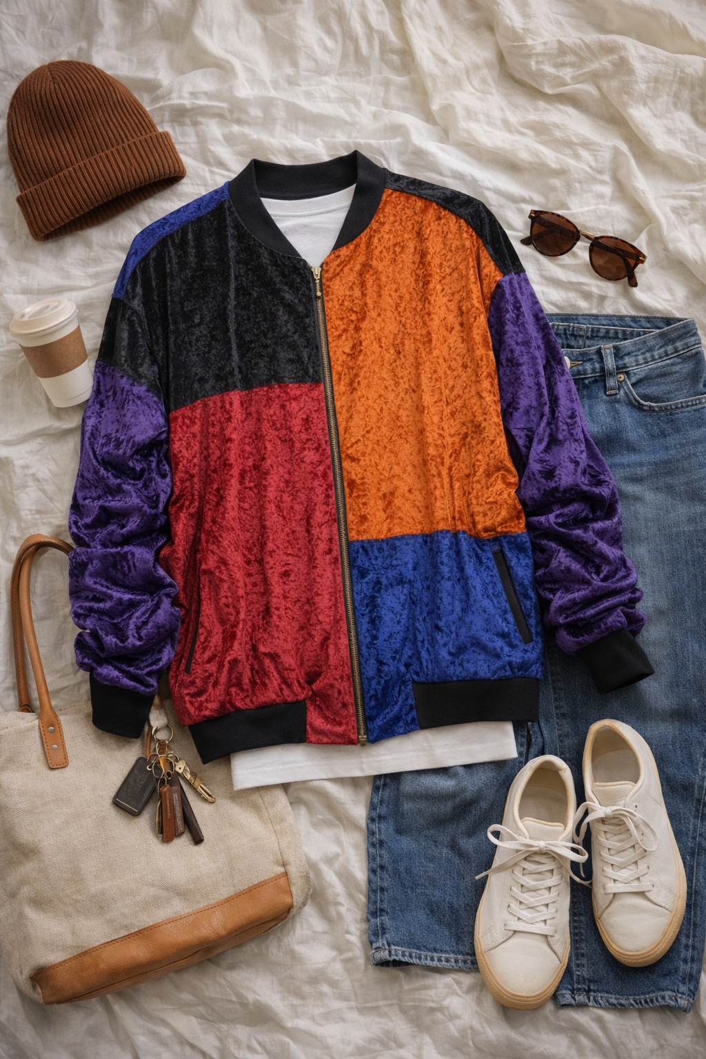 90's Velvet Kadife Ceket