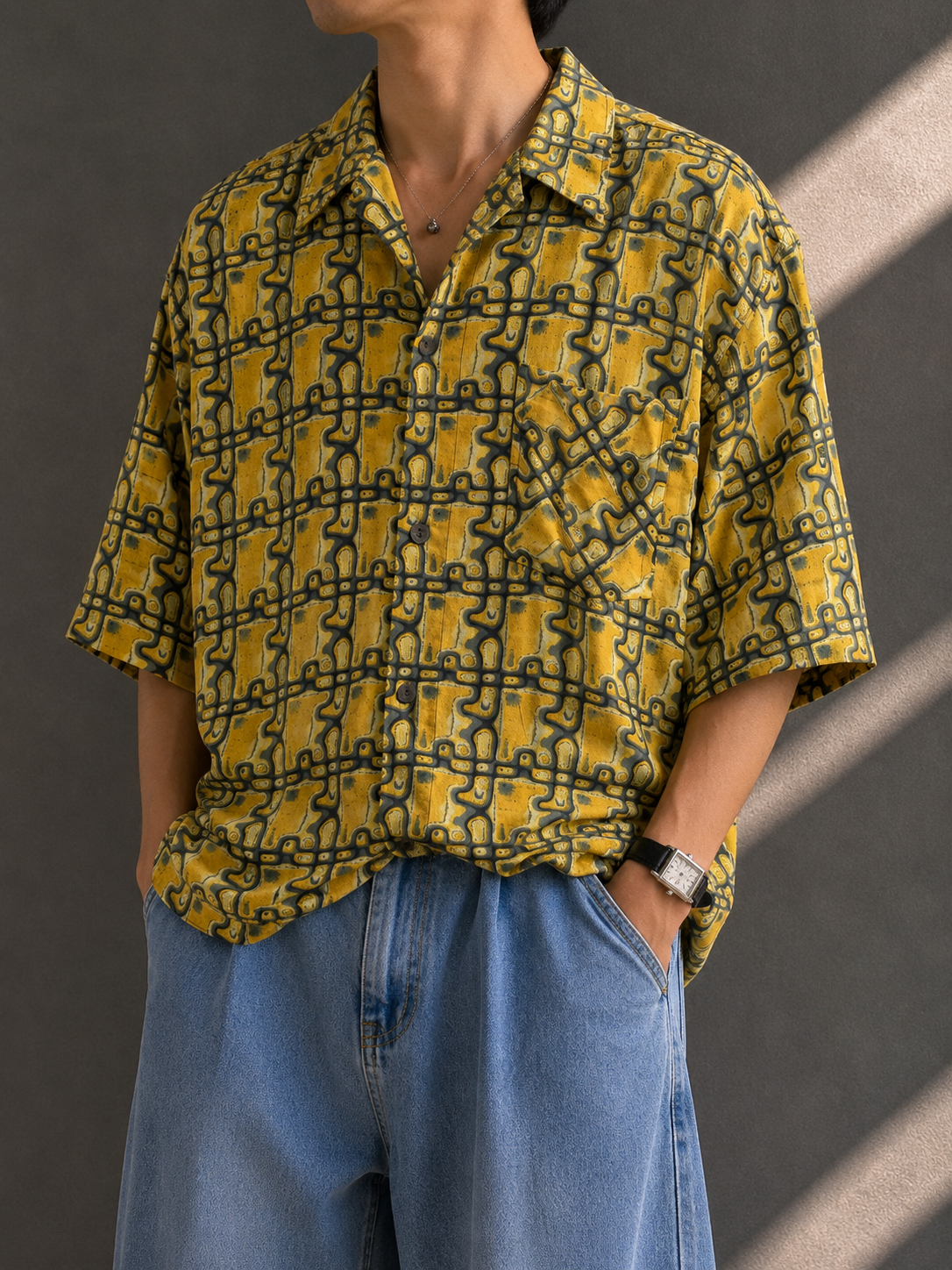 90s Vibrant Yelloz Gömlek