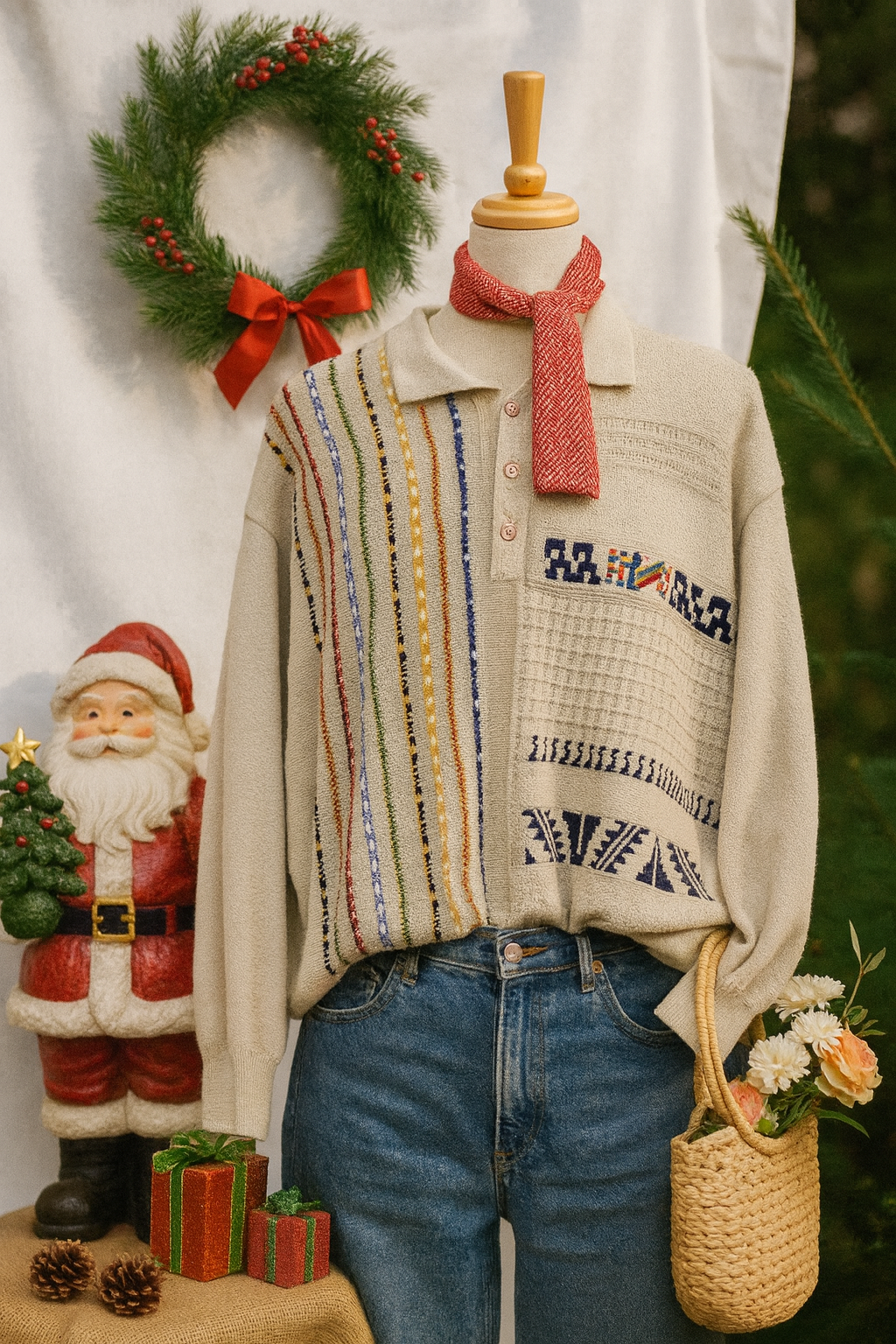 90's Western Polo Kazak