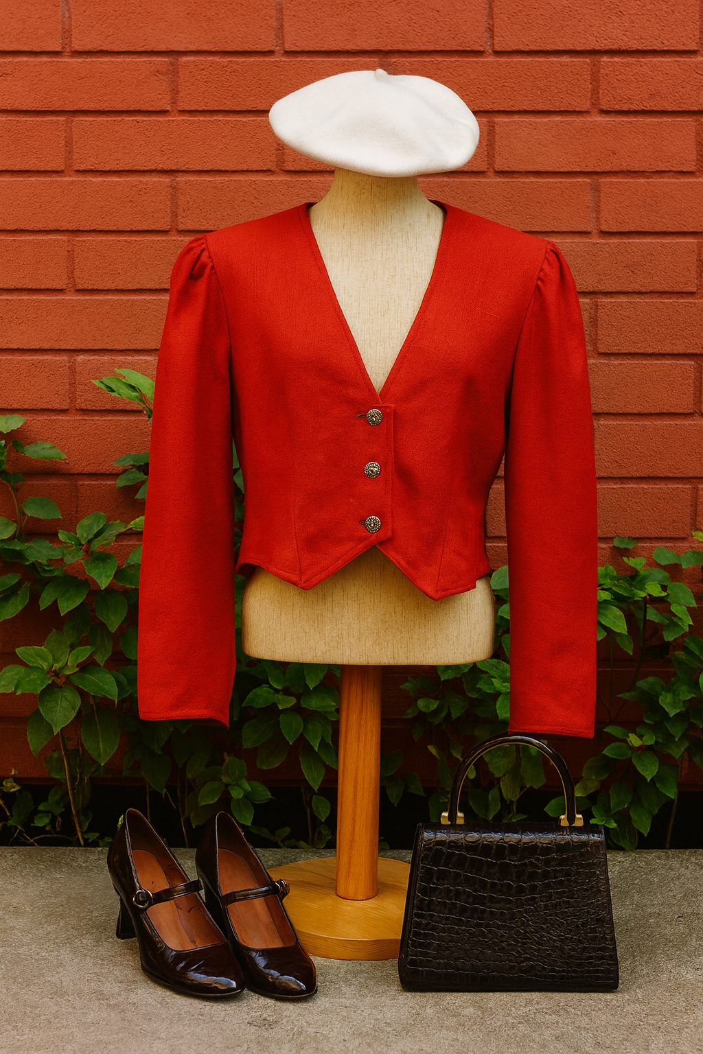 Alphoen Paris Red Kadın Ceket