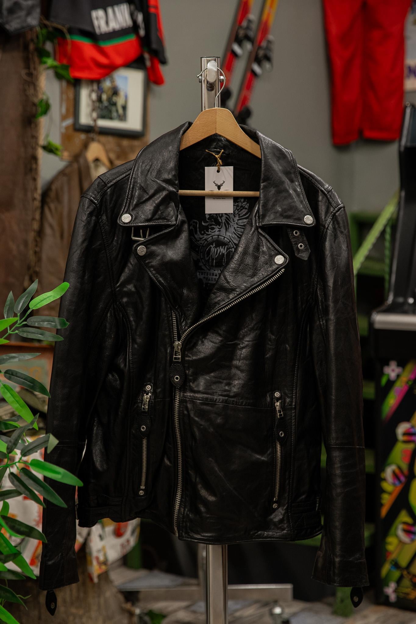 American Biker Tarz Deri Ceket