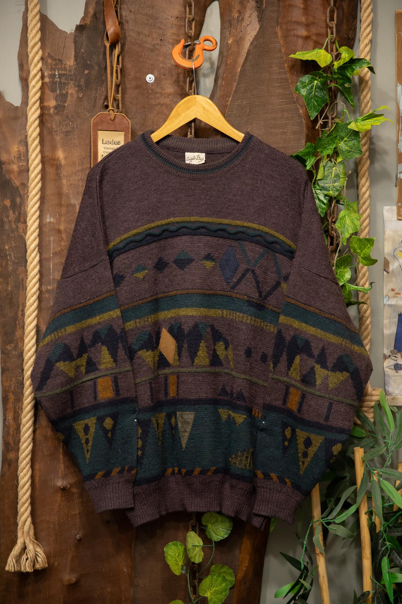 Angelo Litrico Purple Oversize Kazak