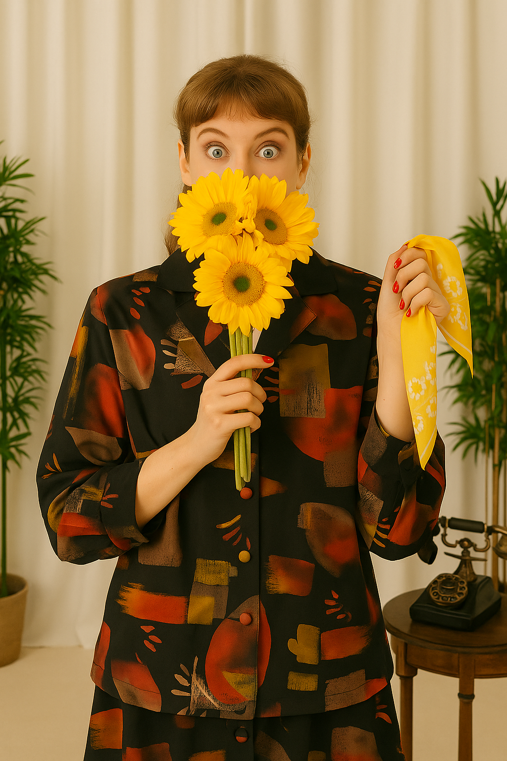 Austrian 70s Kadın Gömlek-Ceket