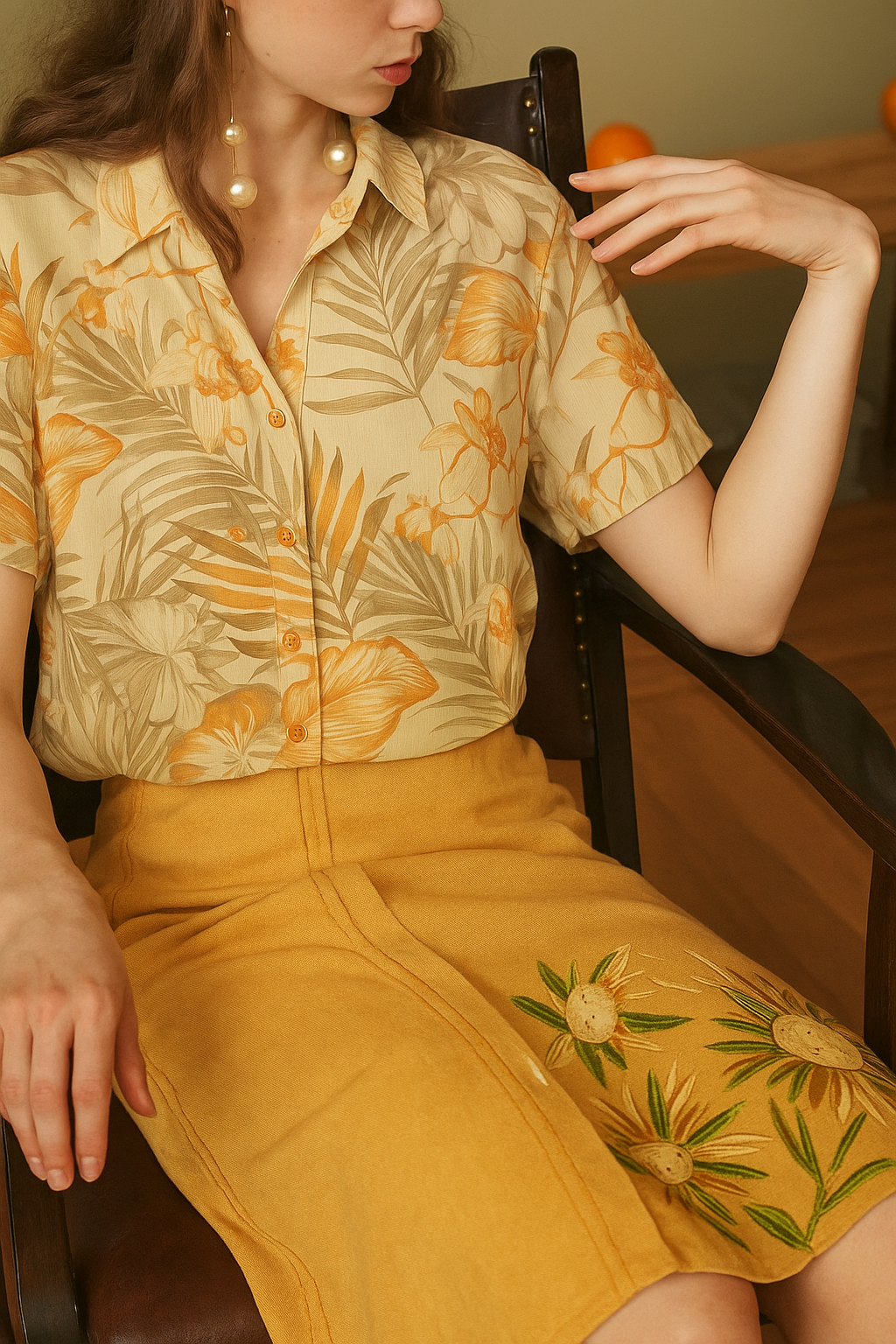 Austrian 90s Kadın Gömlek