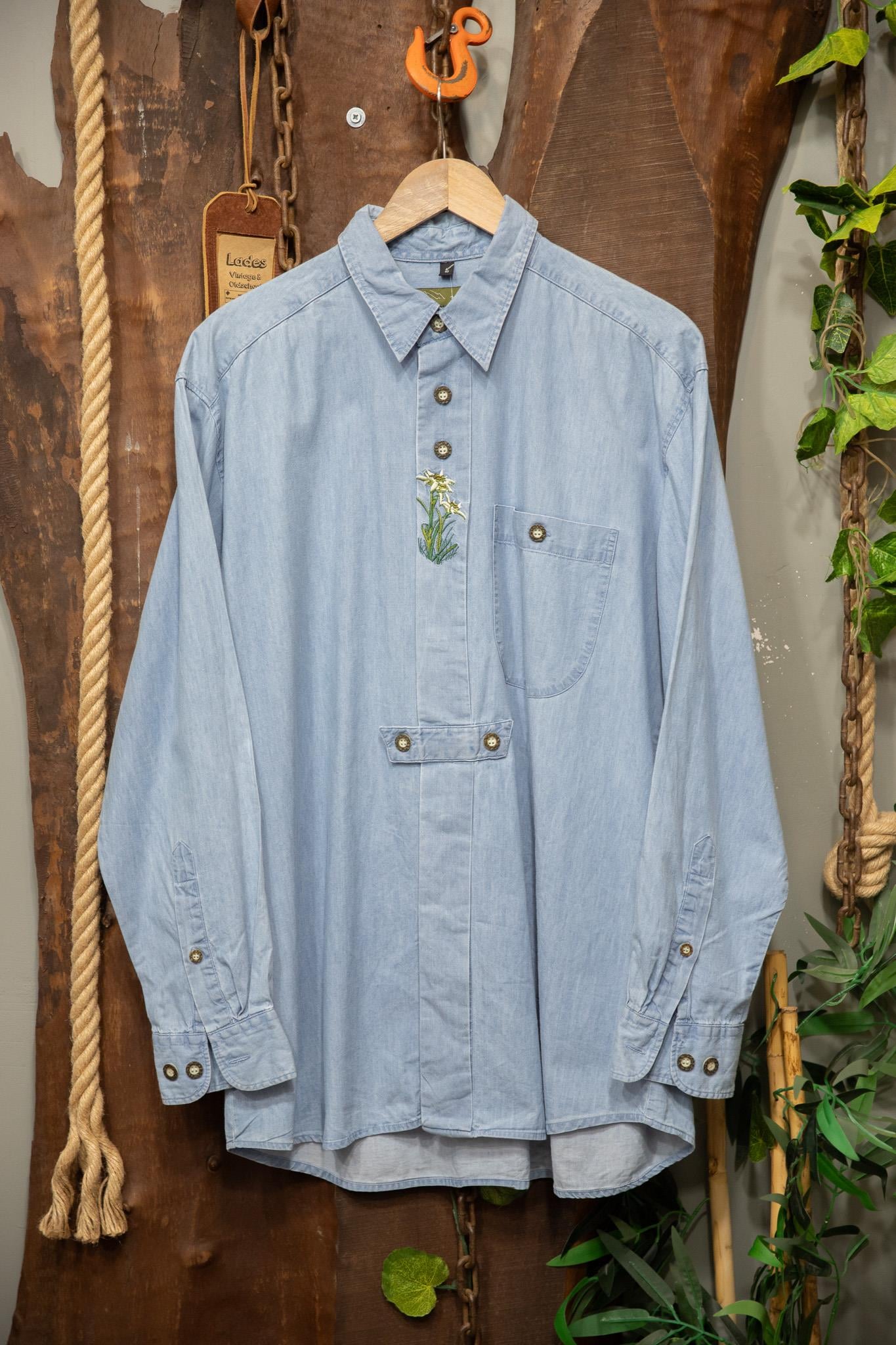 Austrian Bavyera Blue Gömlek