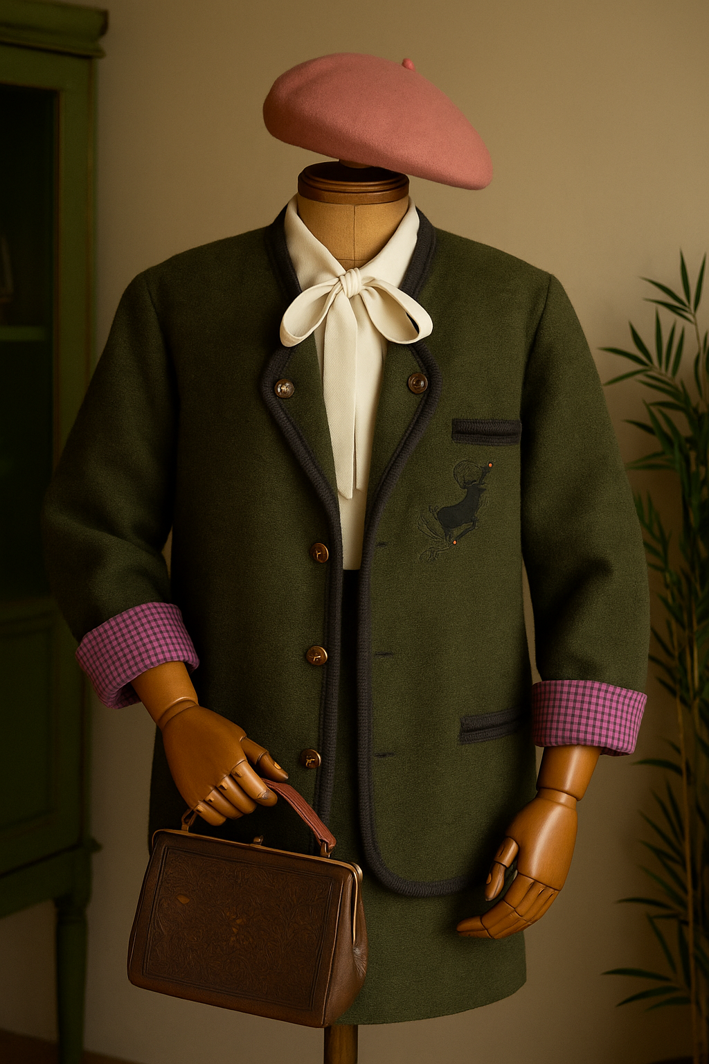 Austrian Bavyera Wool Ceket