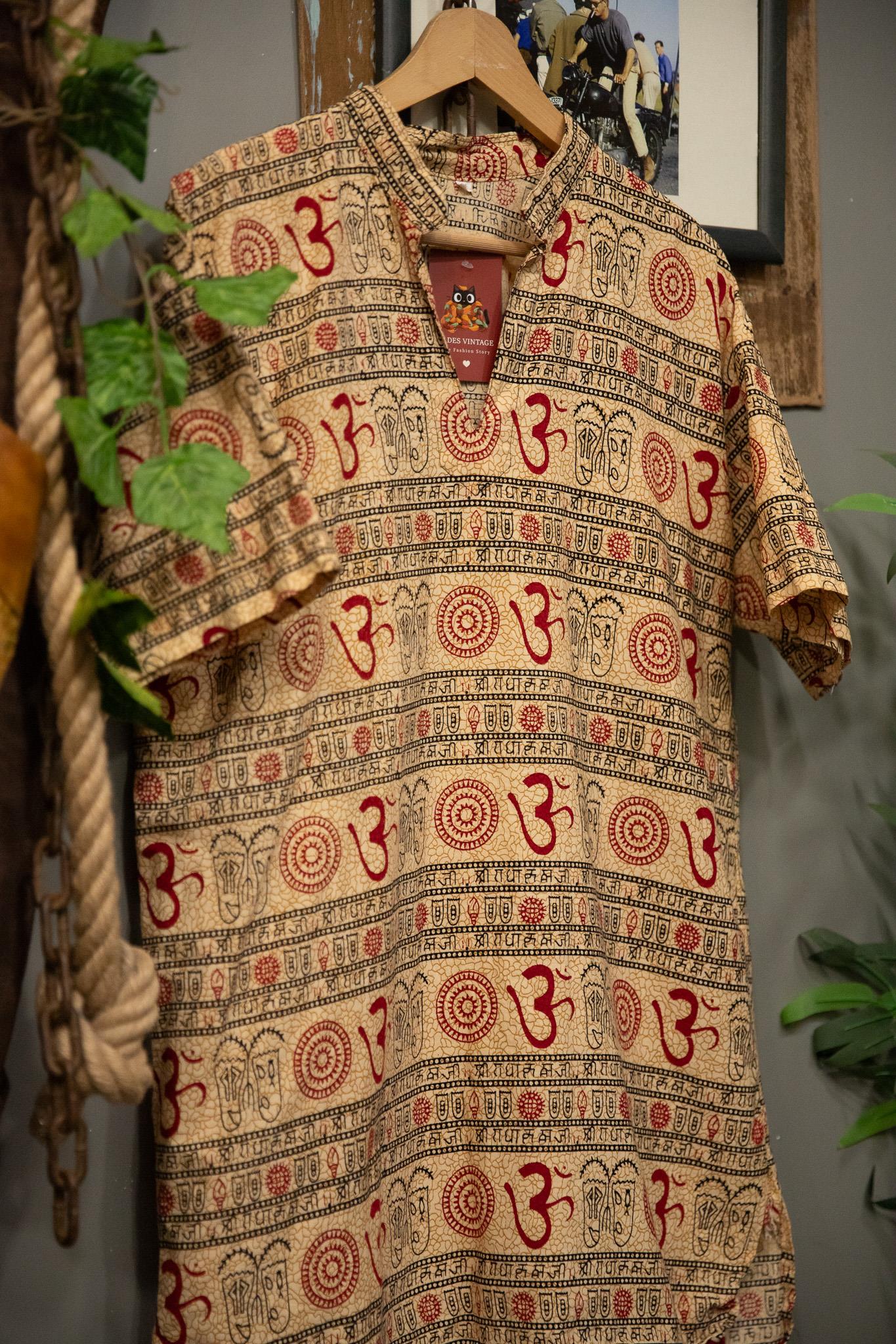 Austrian Etnik 90s Gömlek