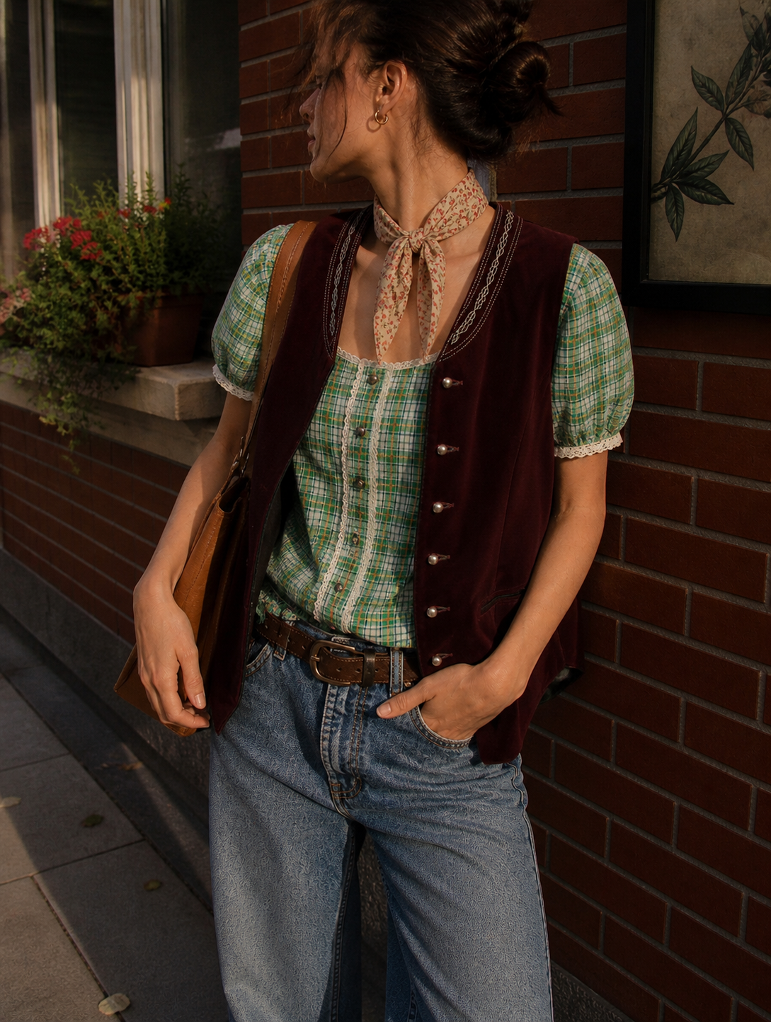 Austrian Velvet Kadife Vest