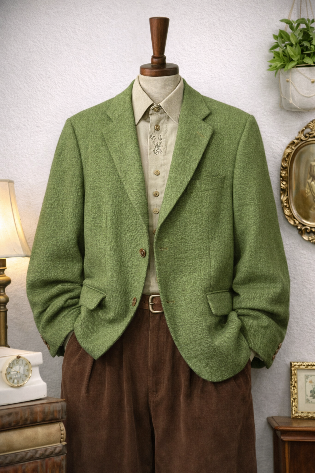 Bavarian Wool Blazer Ceket