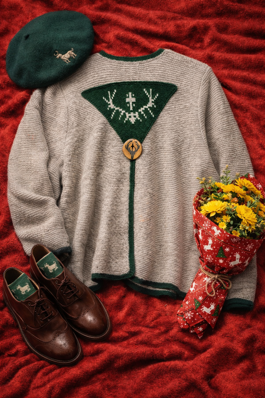 Bavyera Wool Hırka/Ceket