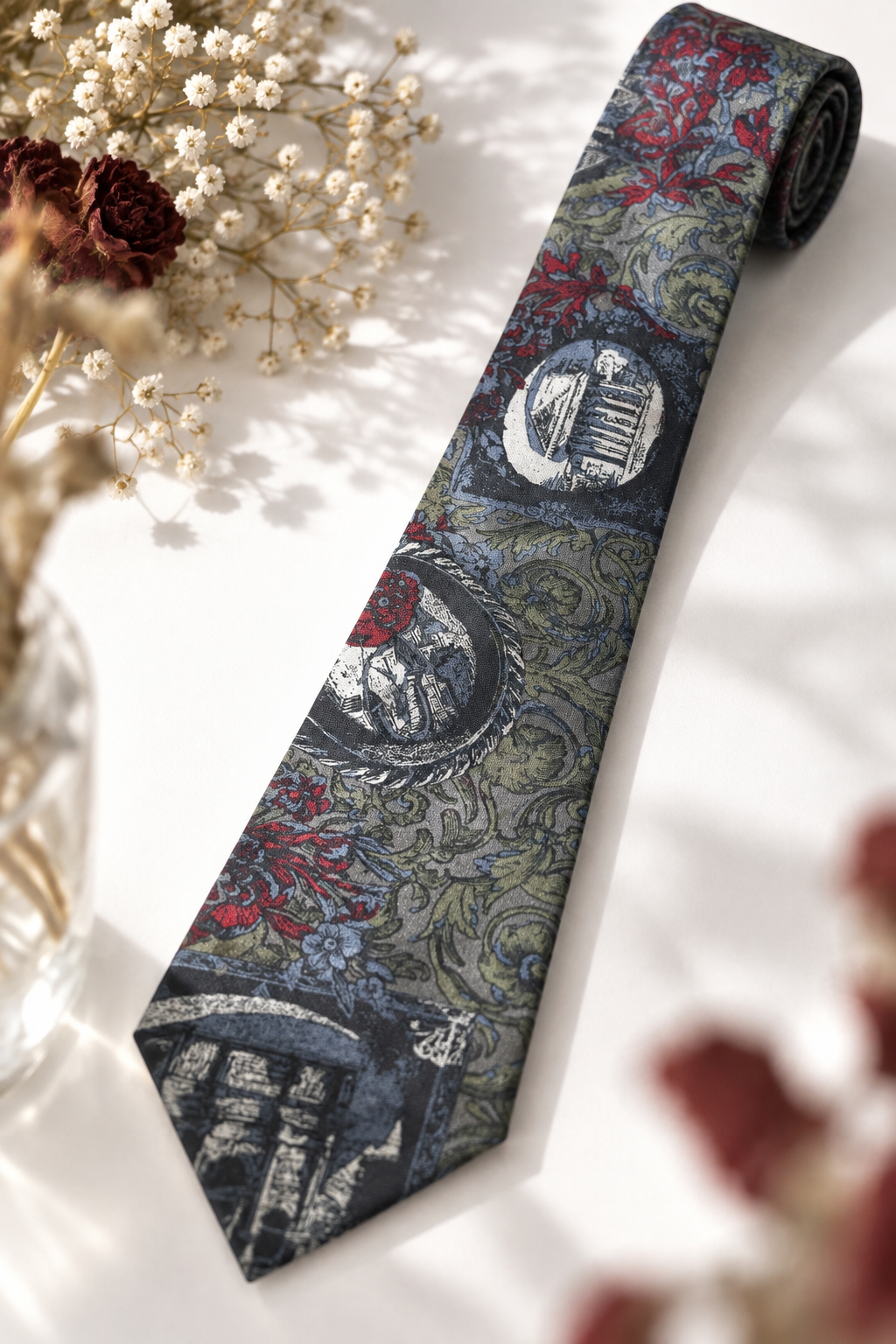Bialucci Italy Rose Kravat