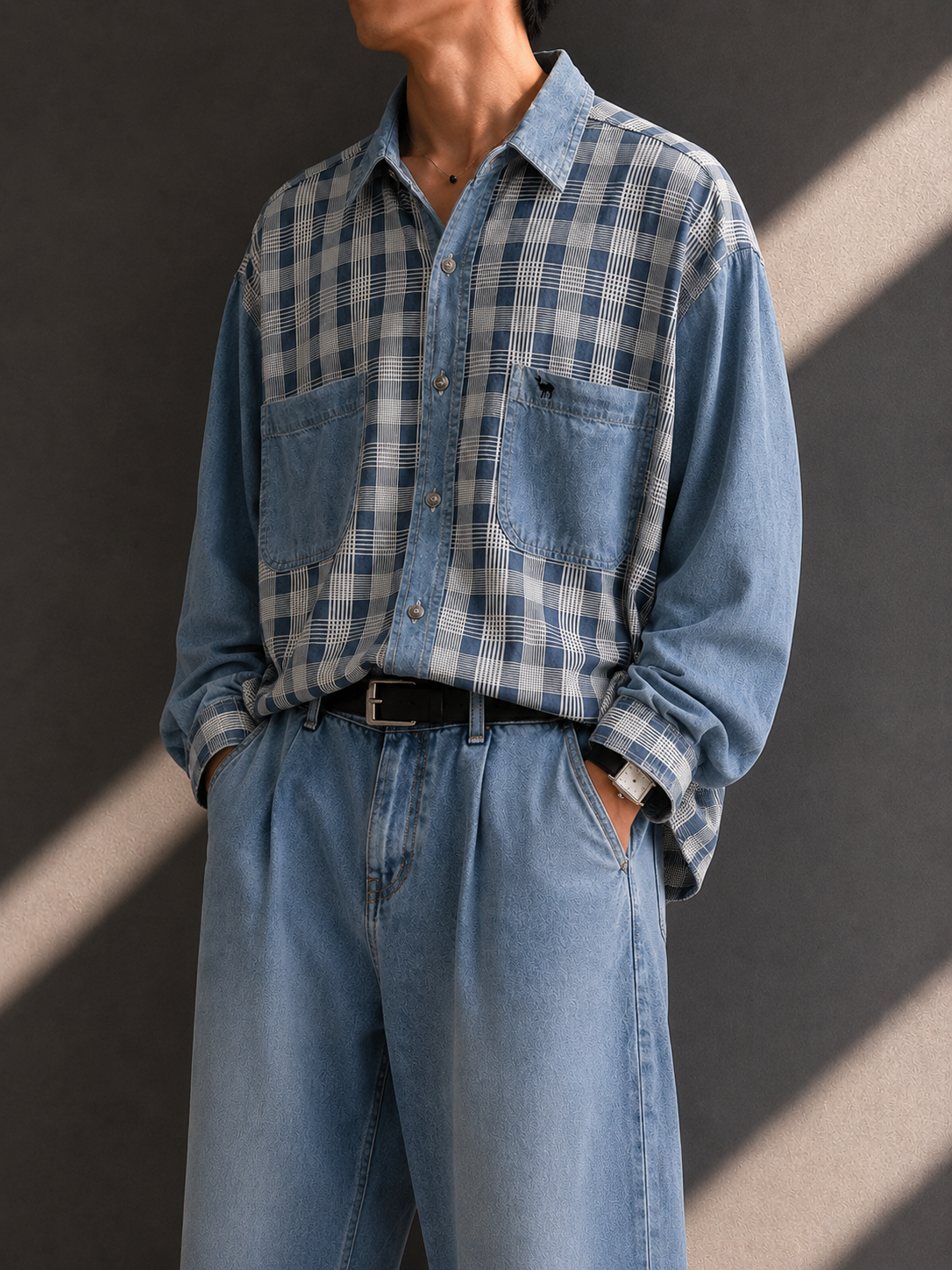 CAMEL Denim Gömlek