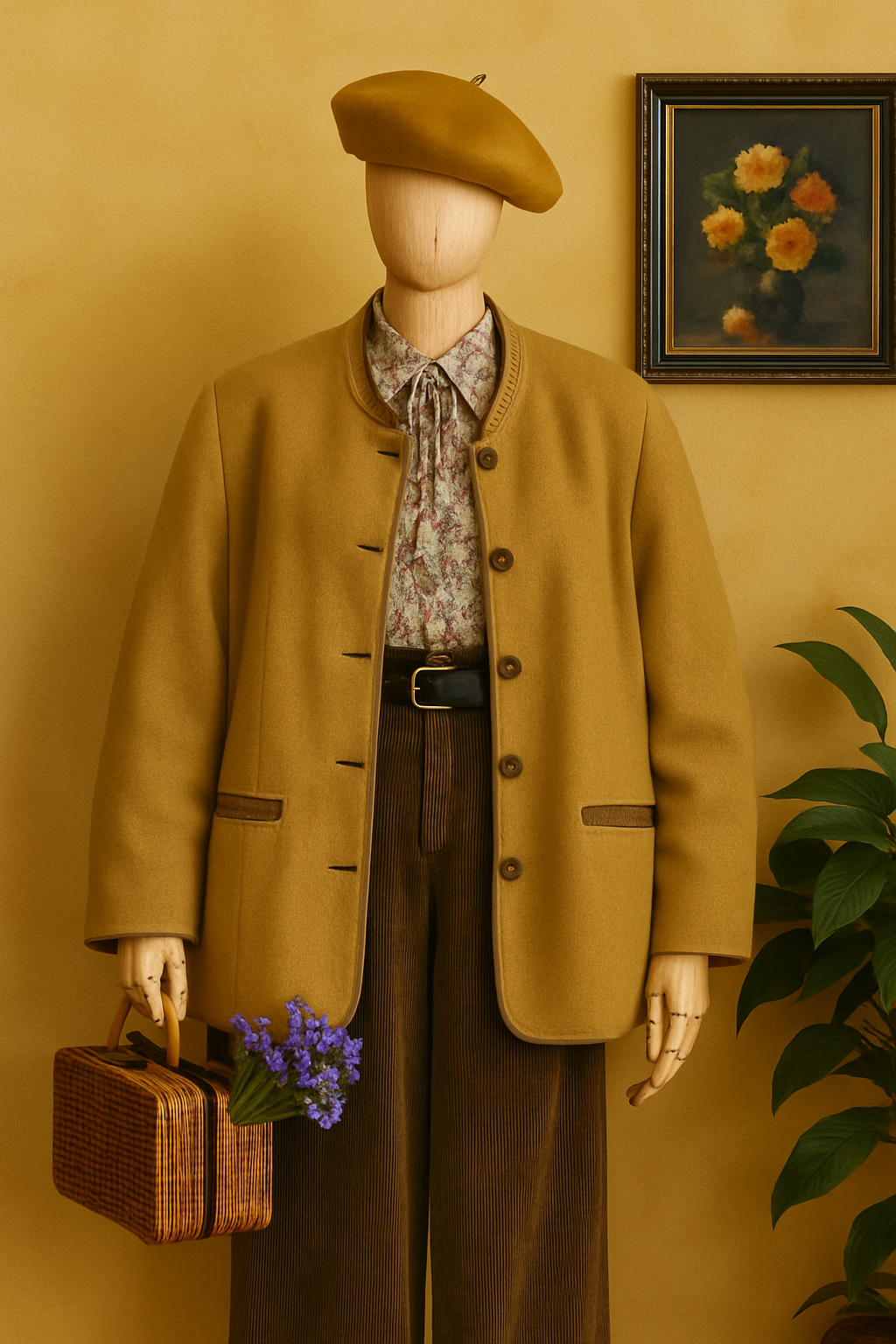 Casual Wool Elegance Ceket