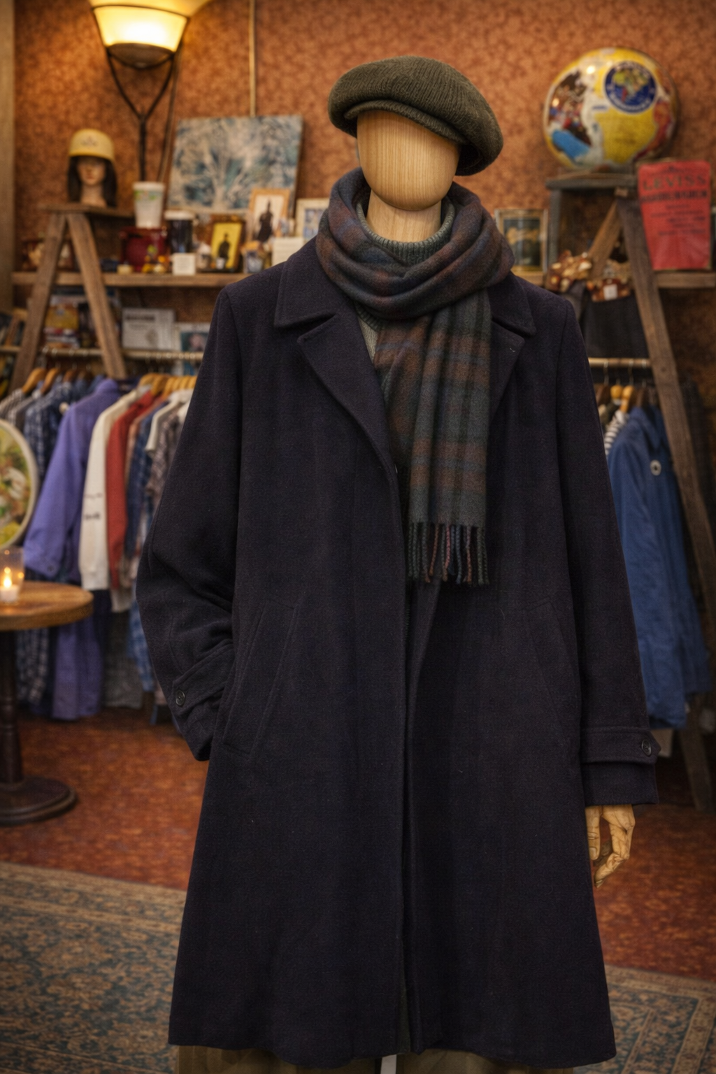 Classic Wool Cashmere Overcoat