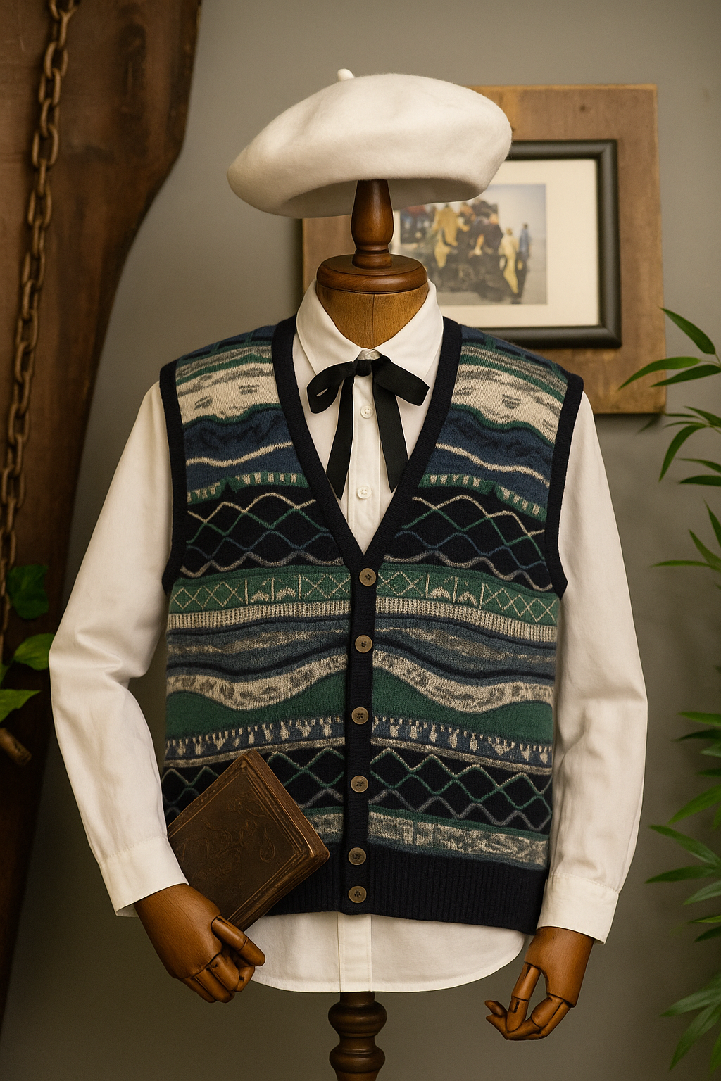 Classic Wool Yelek-Ceket
