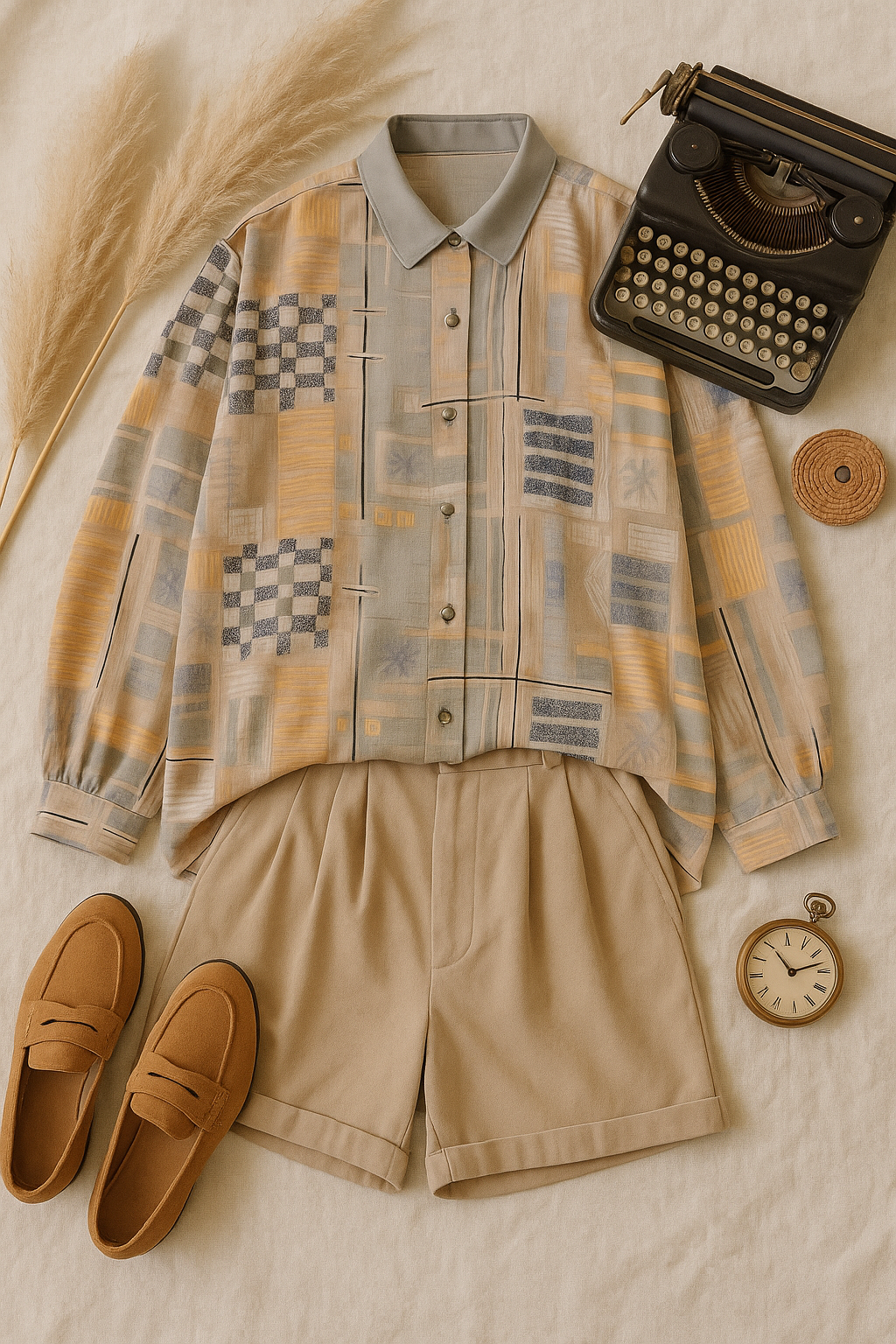 Dae Rim Kadın 90s Gömlek