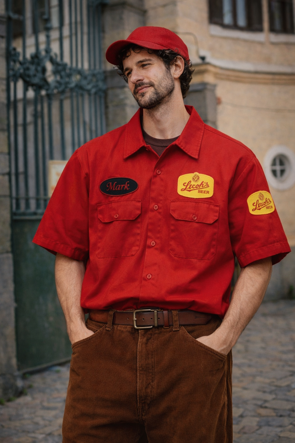 Dickies 90's Red Patch Gömlek