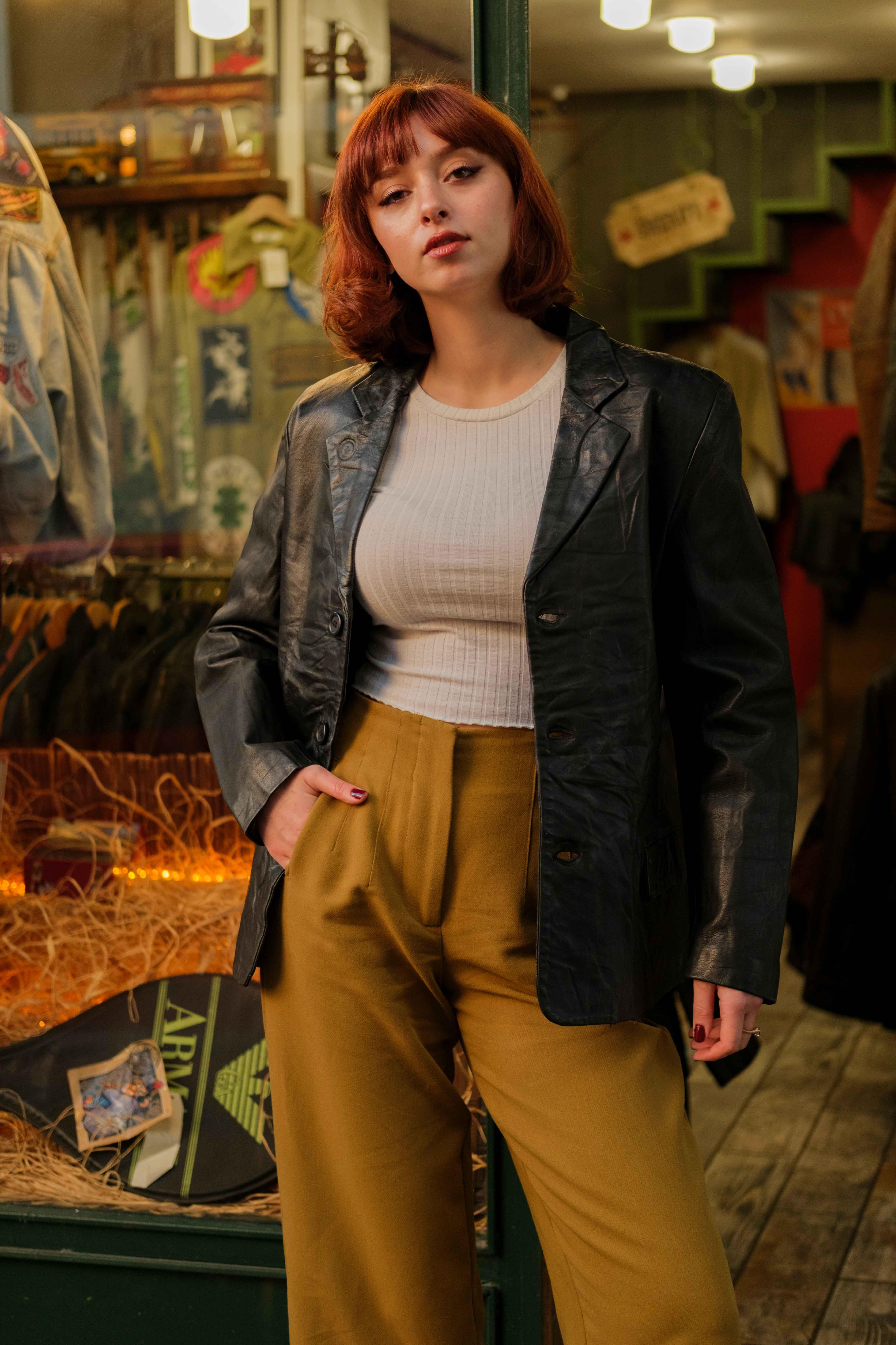 DREAMERS Blazer Model Kadın Deri Ceket