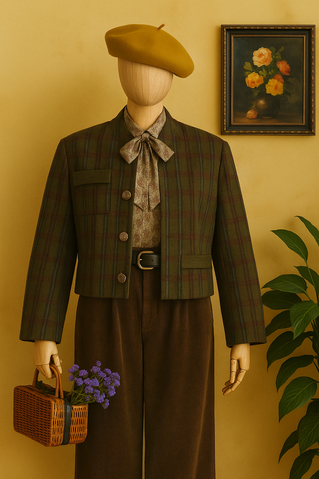 Earthy Wool Kadın Ceket