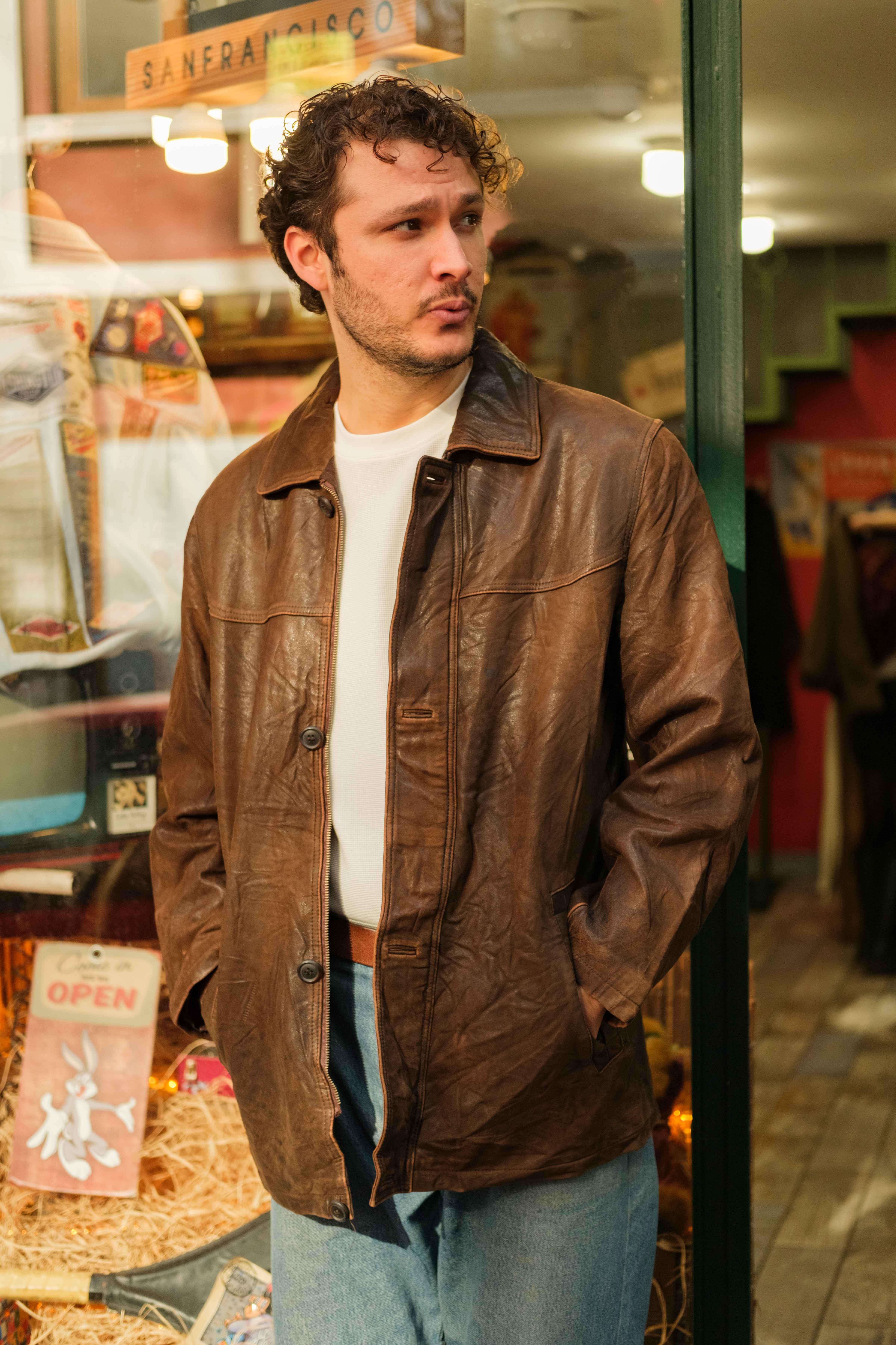 England 90's Model Kahve Renk Unisex Blazer Model