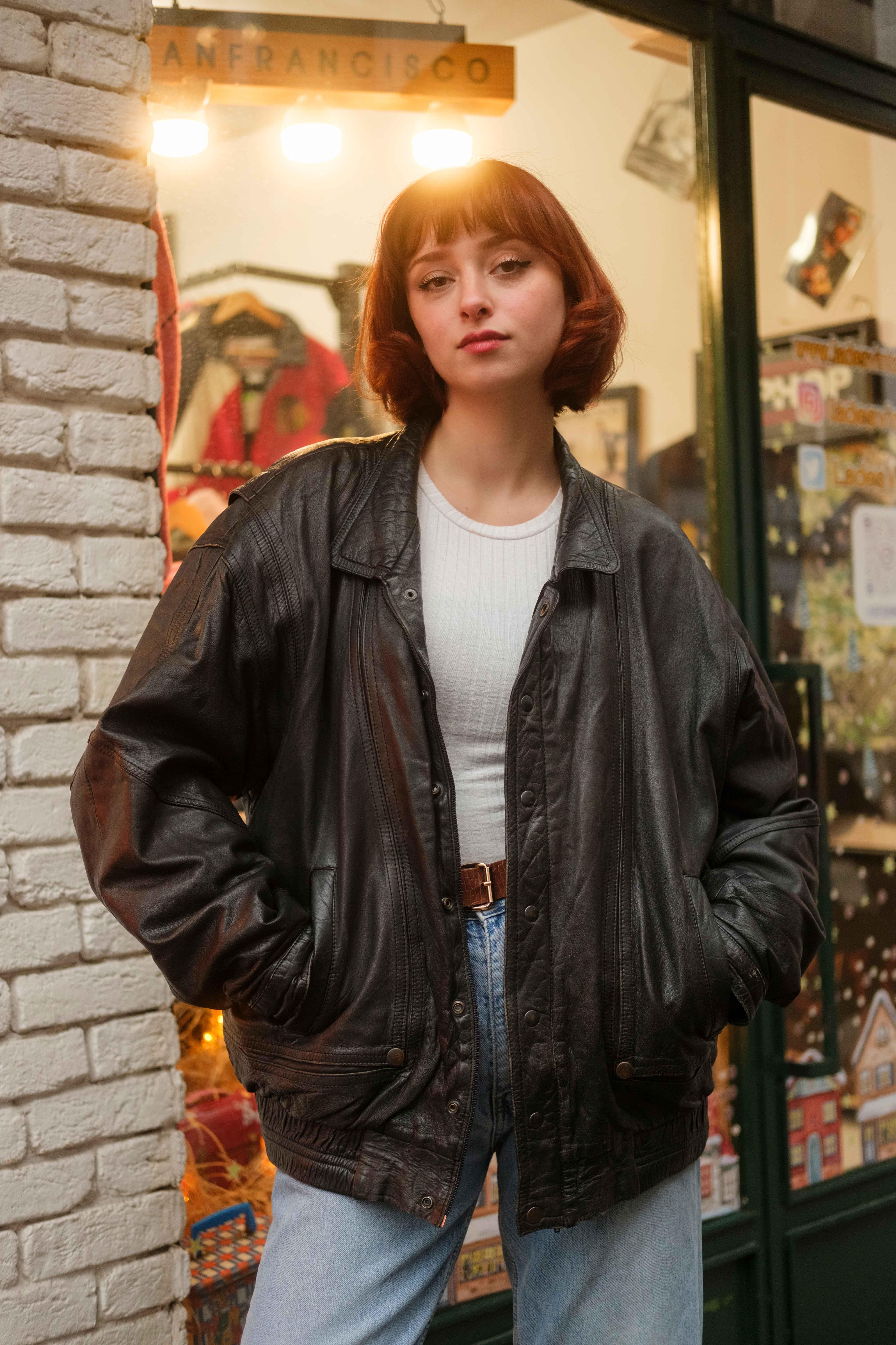 ESKİTME UNİSEX BOMBER CEKET