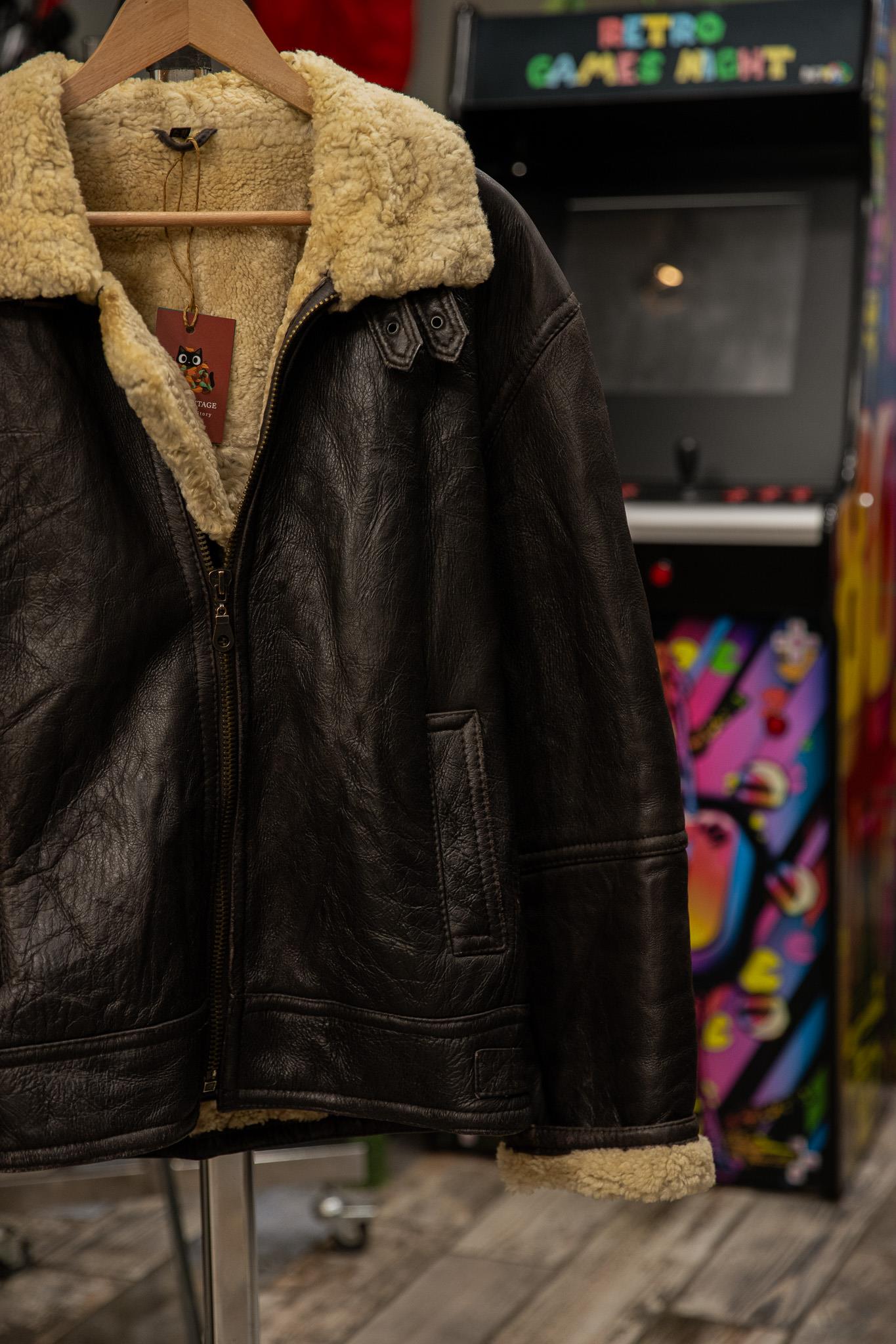 Germany Üretim İçi Kürklü Model Unisex Deri Ceket