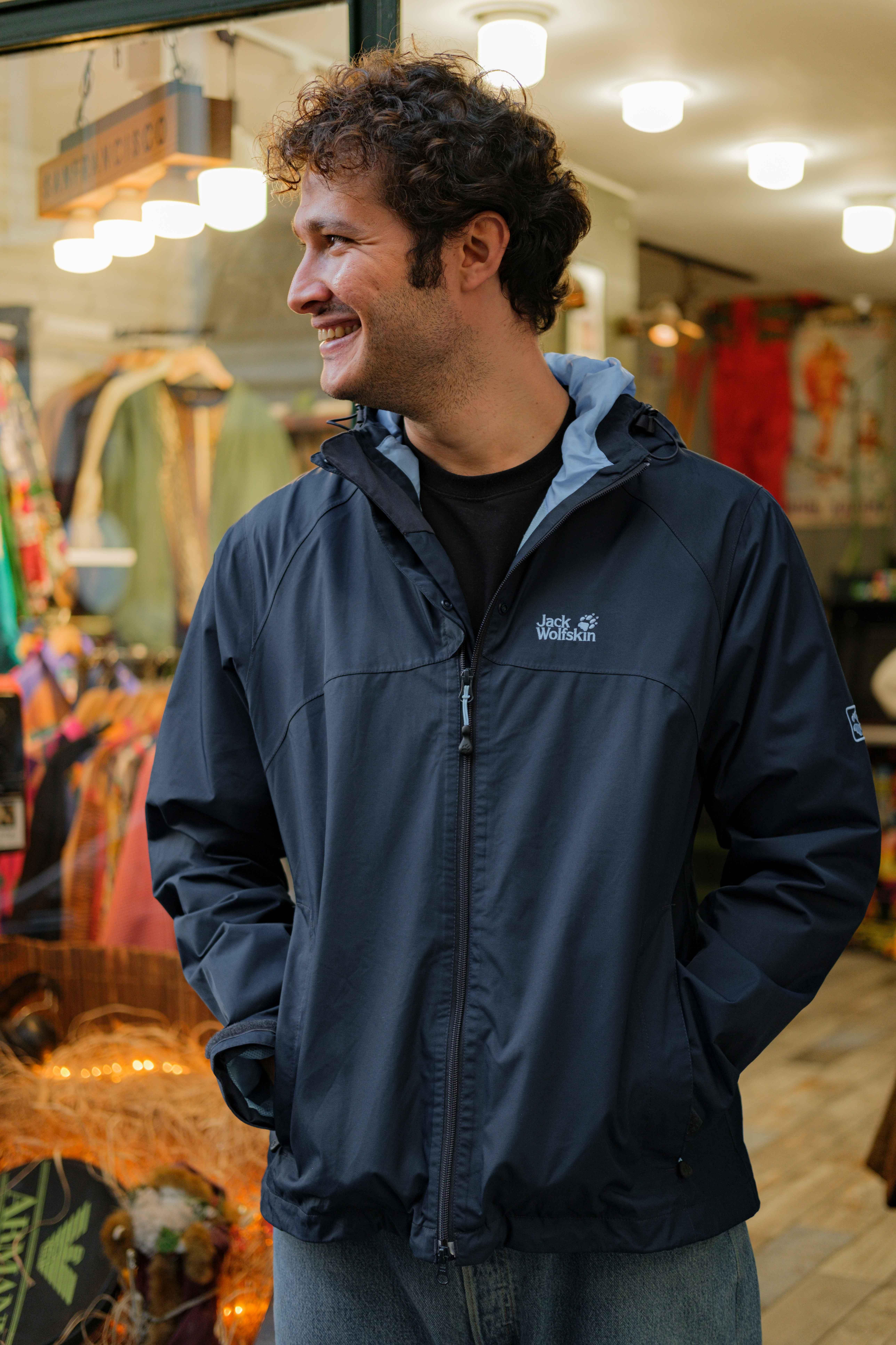 JACK WOLFSKIN Unisex Su Geçirmez Mont