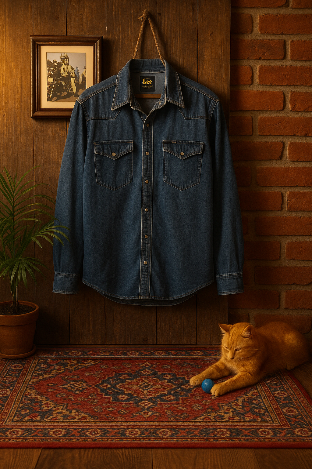 Lee RIDERS U.S.A Kot Gömlek-Ceket