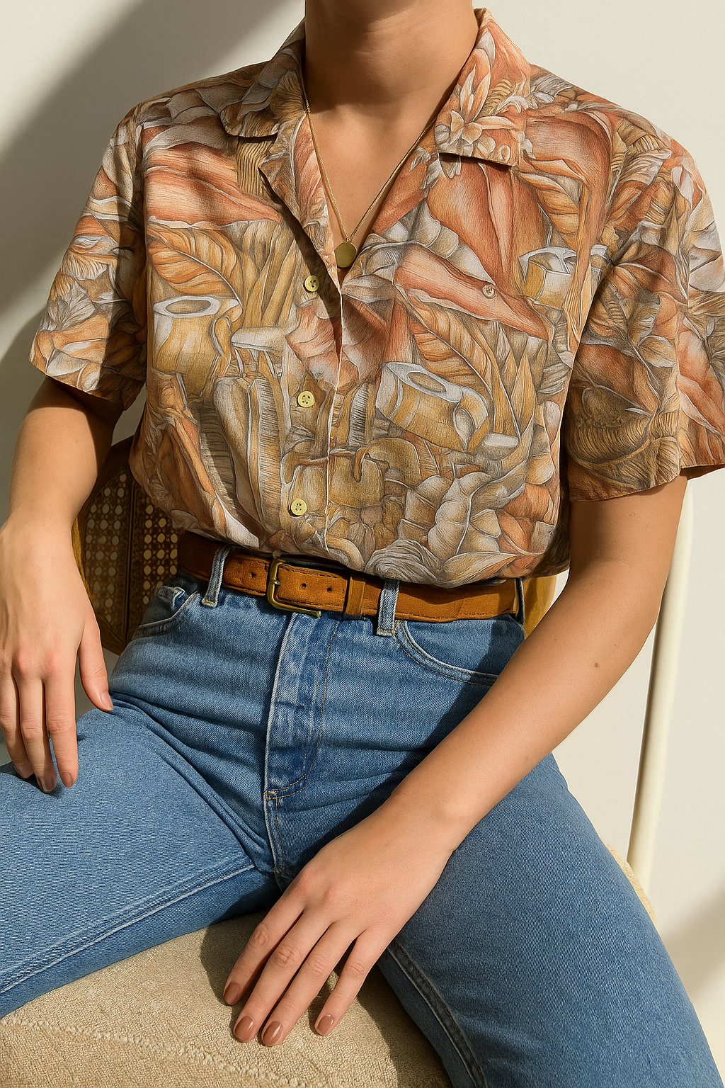 Leonardo Etnik Gömlek