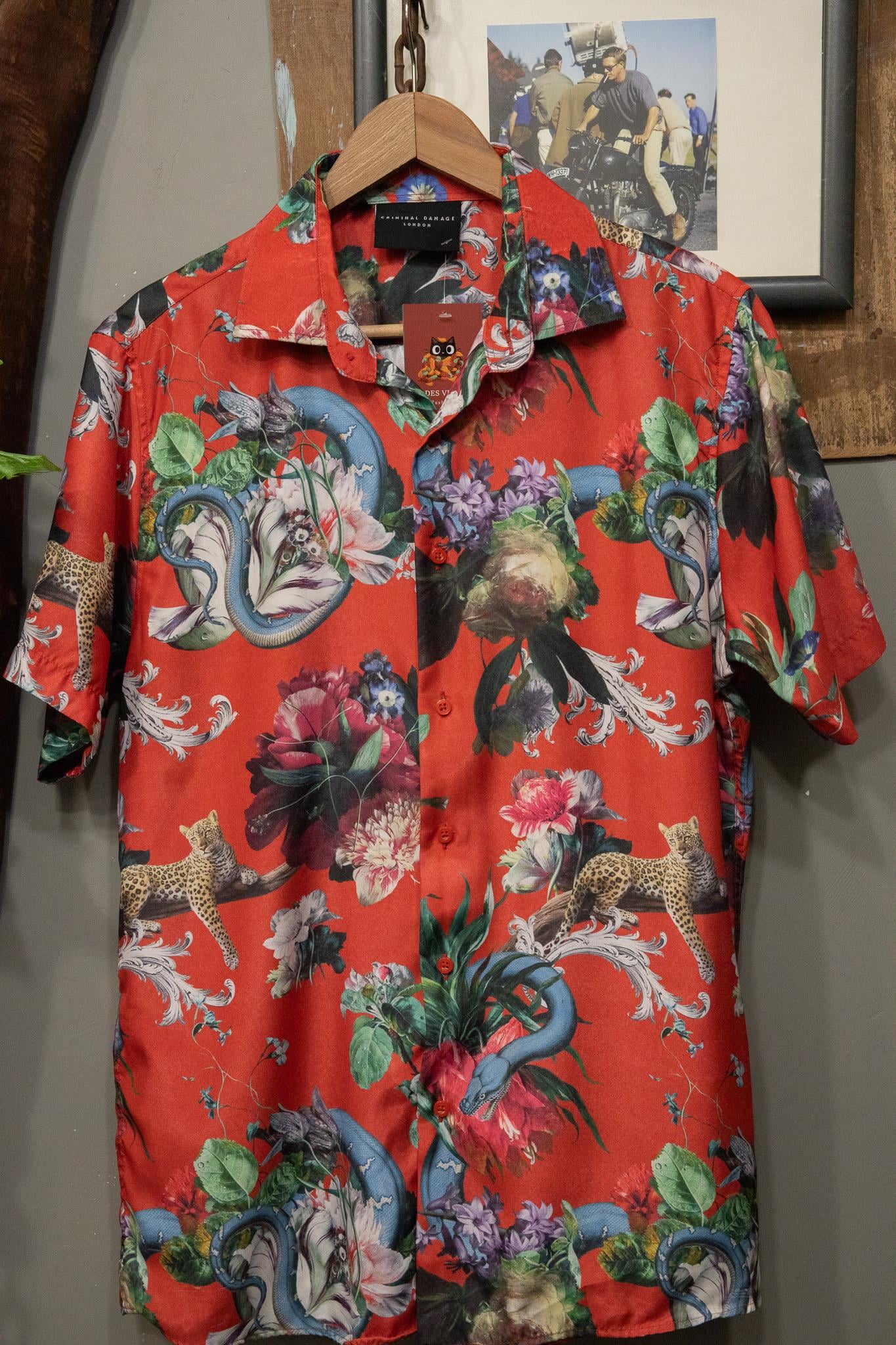 LONDON DAMAGE Hawaii Gömlek