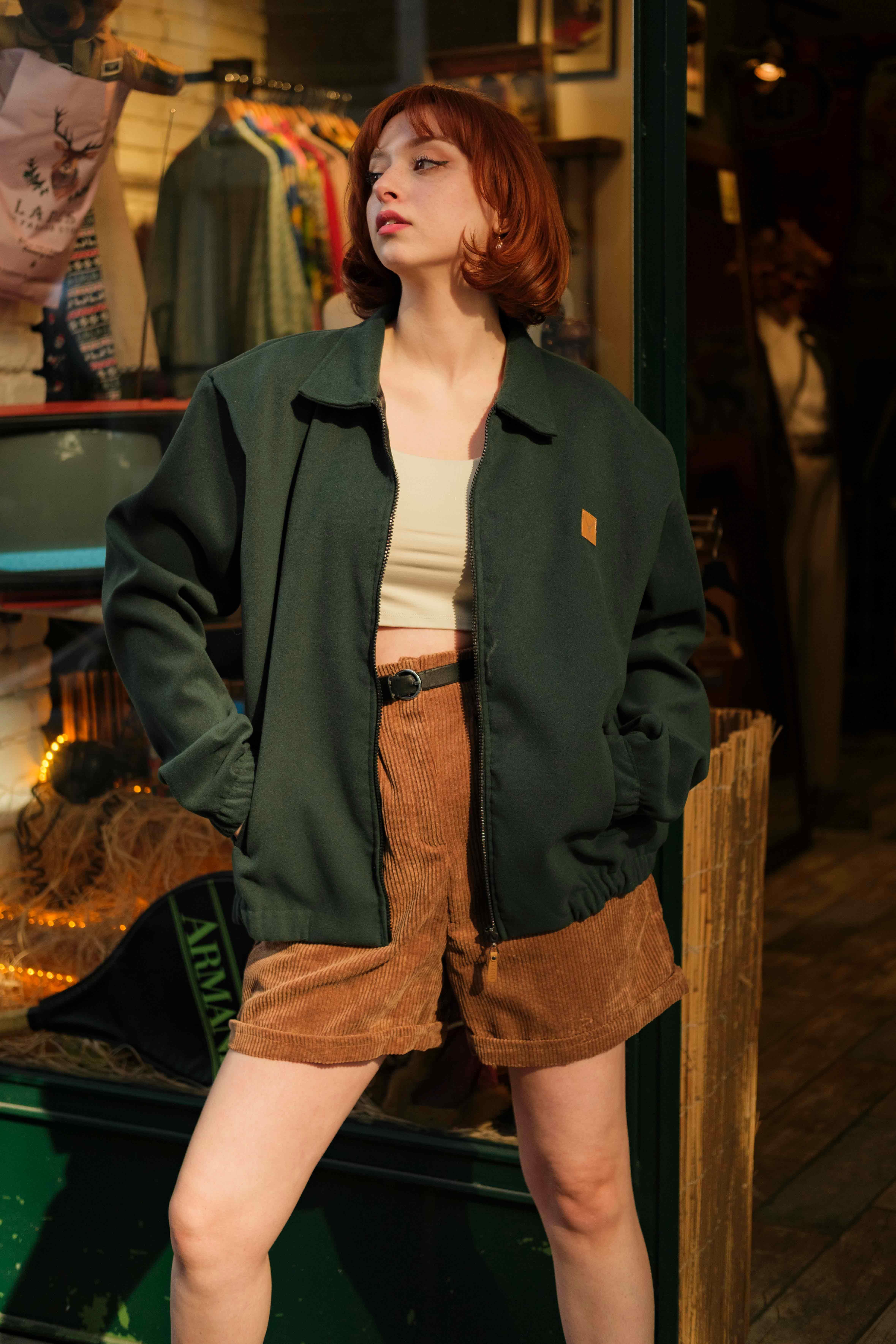 London Retro Bomber Koleksiyon Ceket