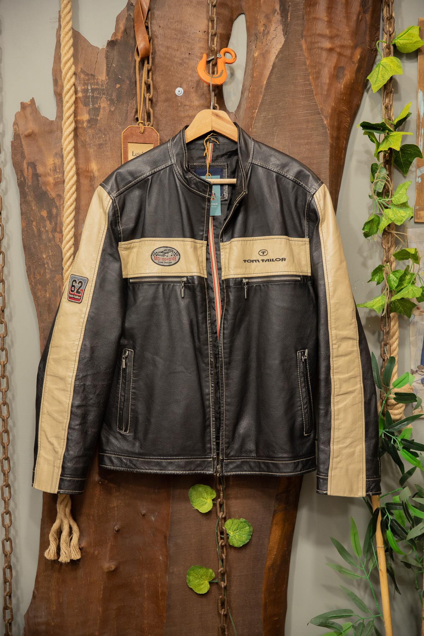 Moto Biker Tom Tailor Deri Ceket