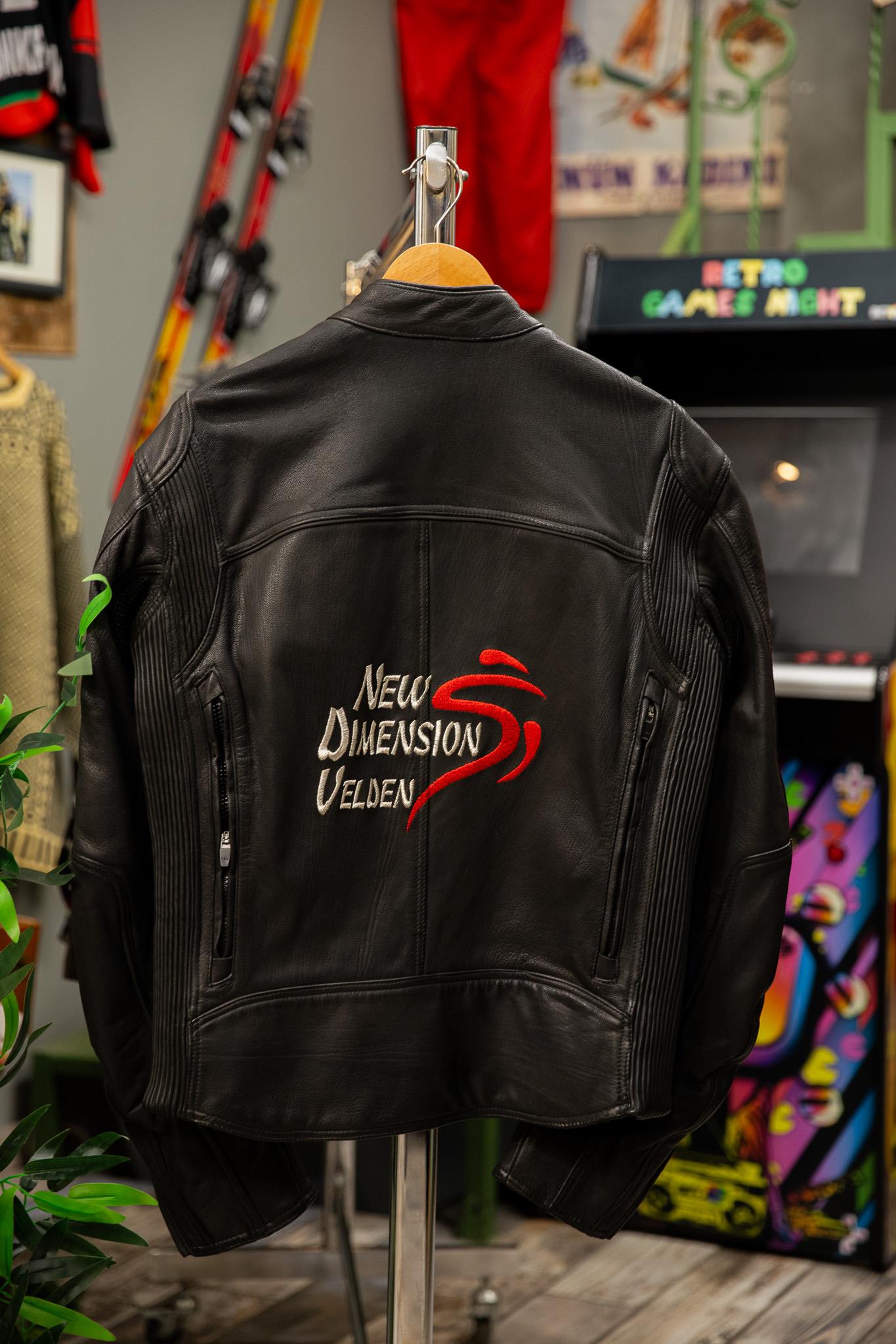 NEW DIMENSON VELDEN POLO Biker Motorcu Deri Ceket