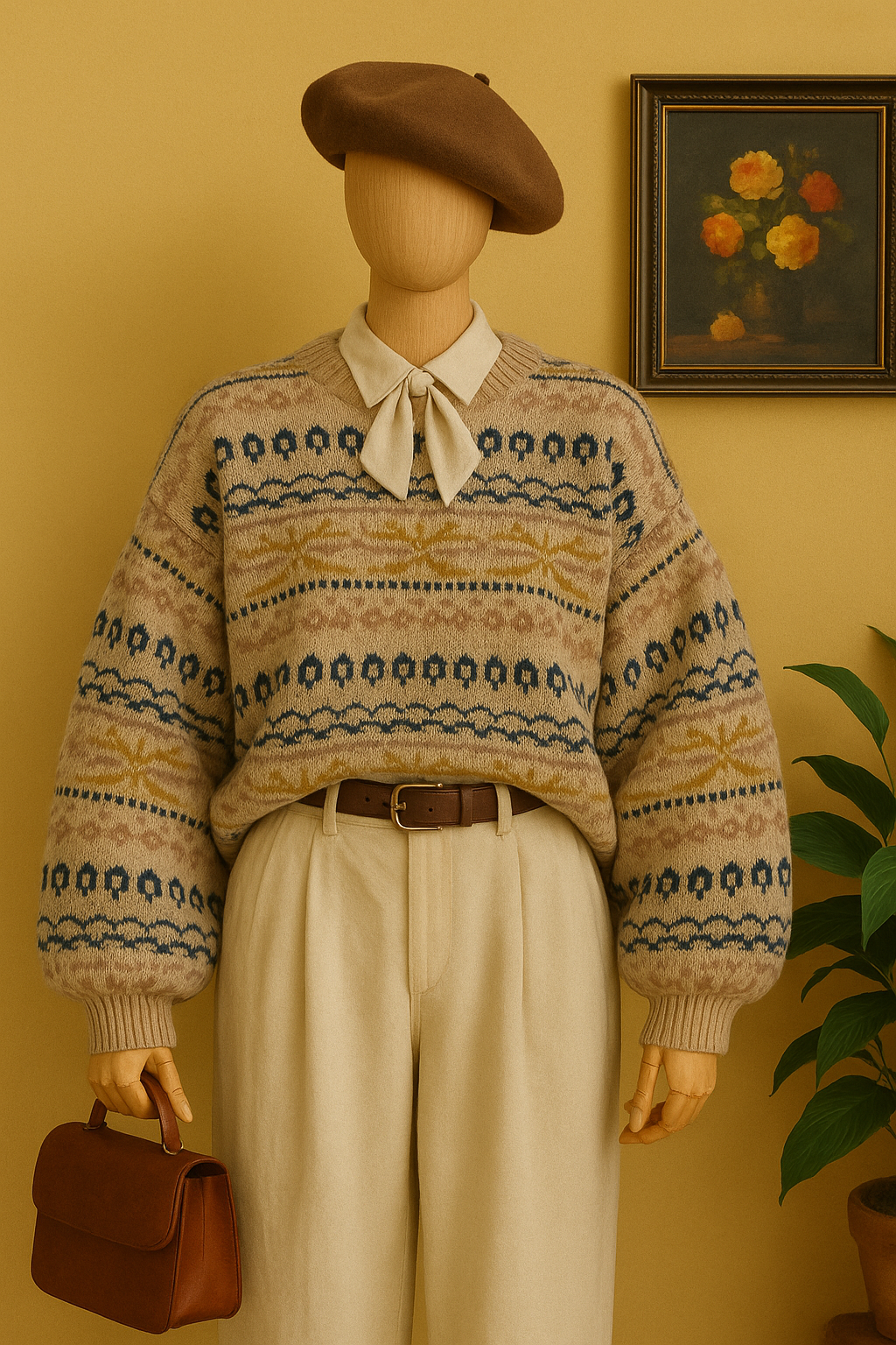 Old School Knit Kazak