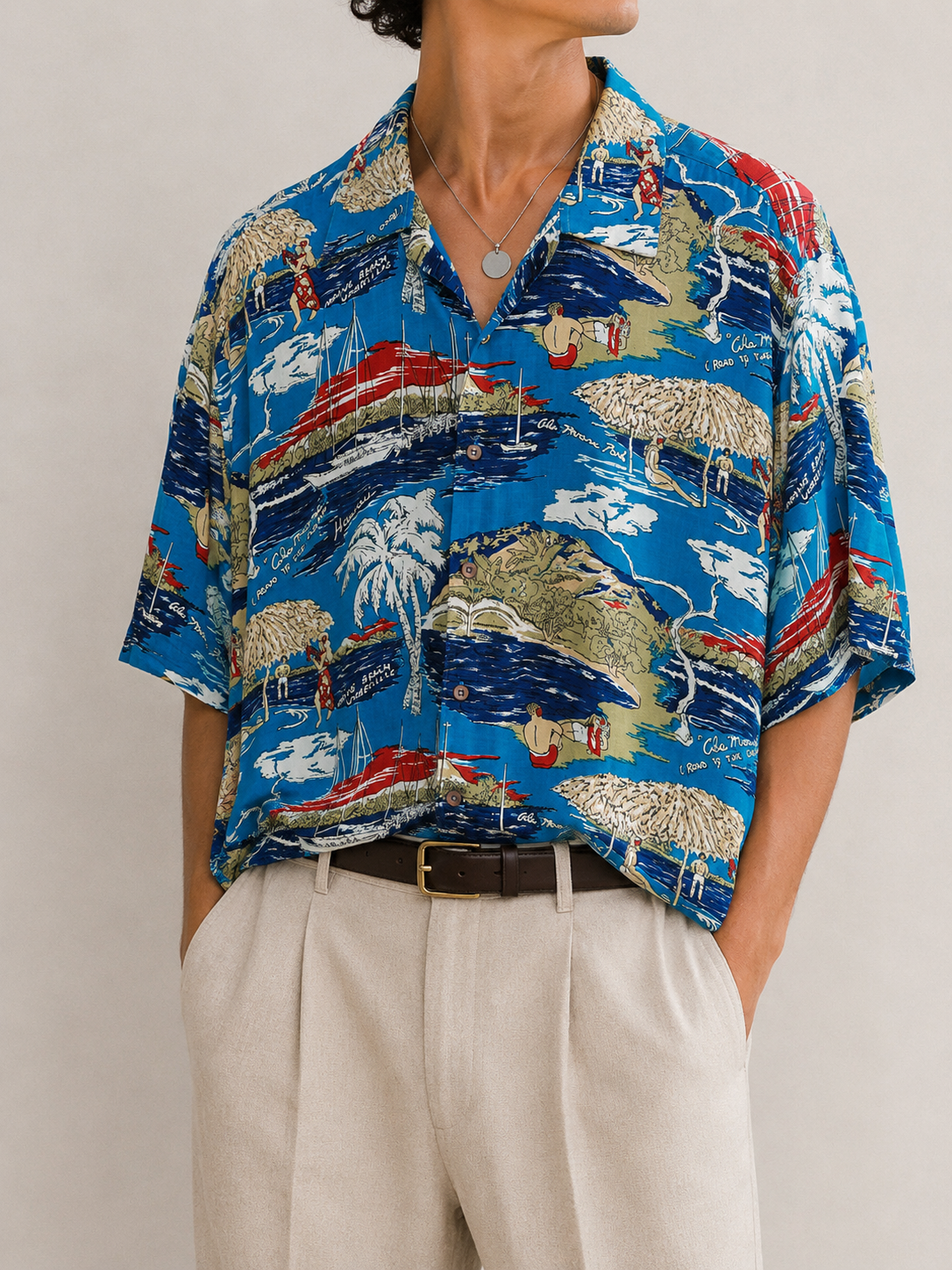 Oscar Luıgı Hawaii Gömlek