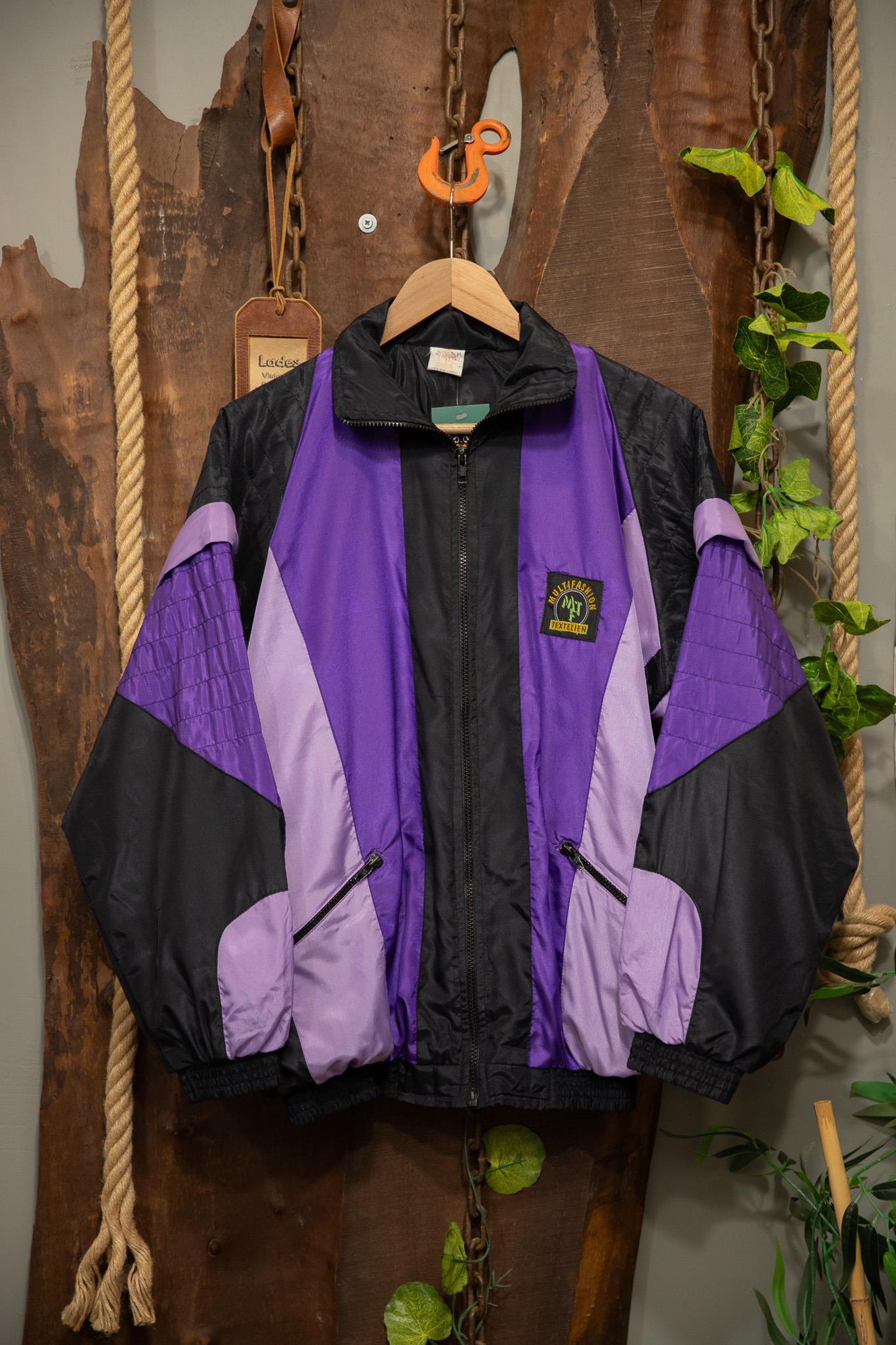 Oversize 90's Purple Ceket