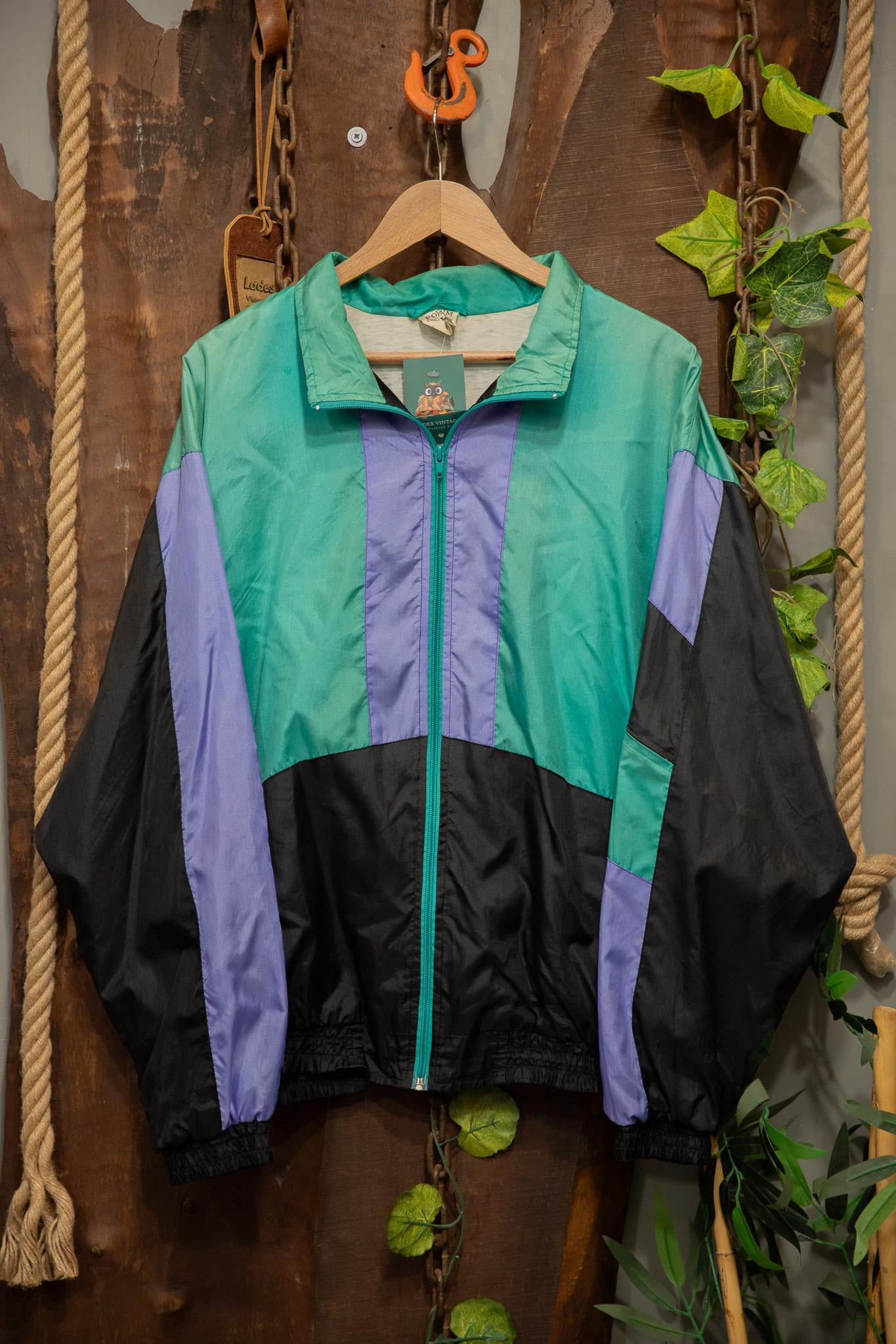 Oversize 90'S Sport Ceket