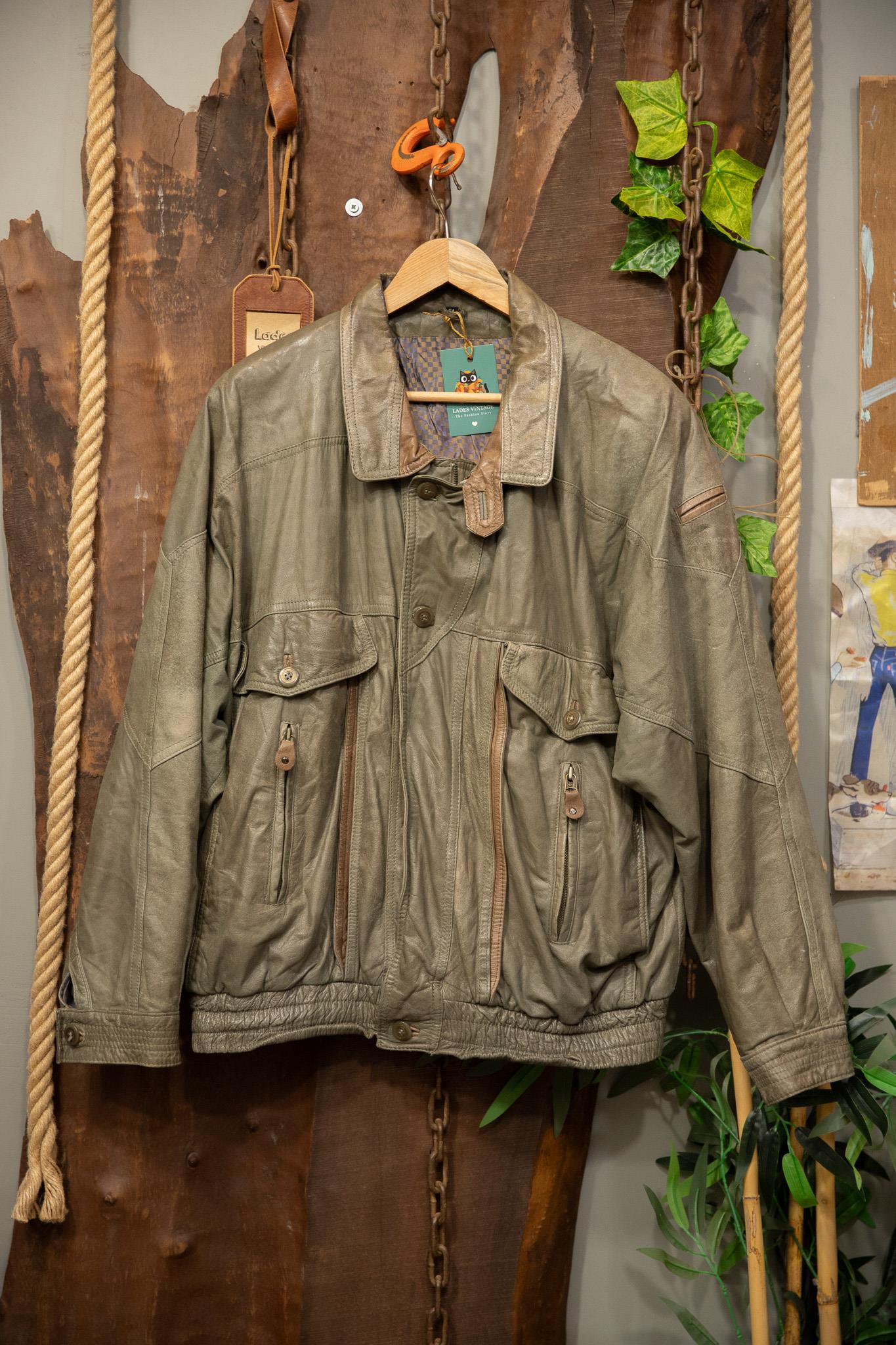 Oversize American Deri Ceket