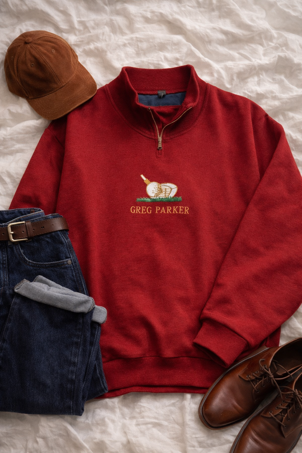 Polo Yaka 'Greg Parker' Sweatshirt