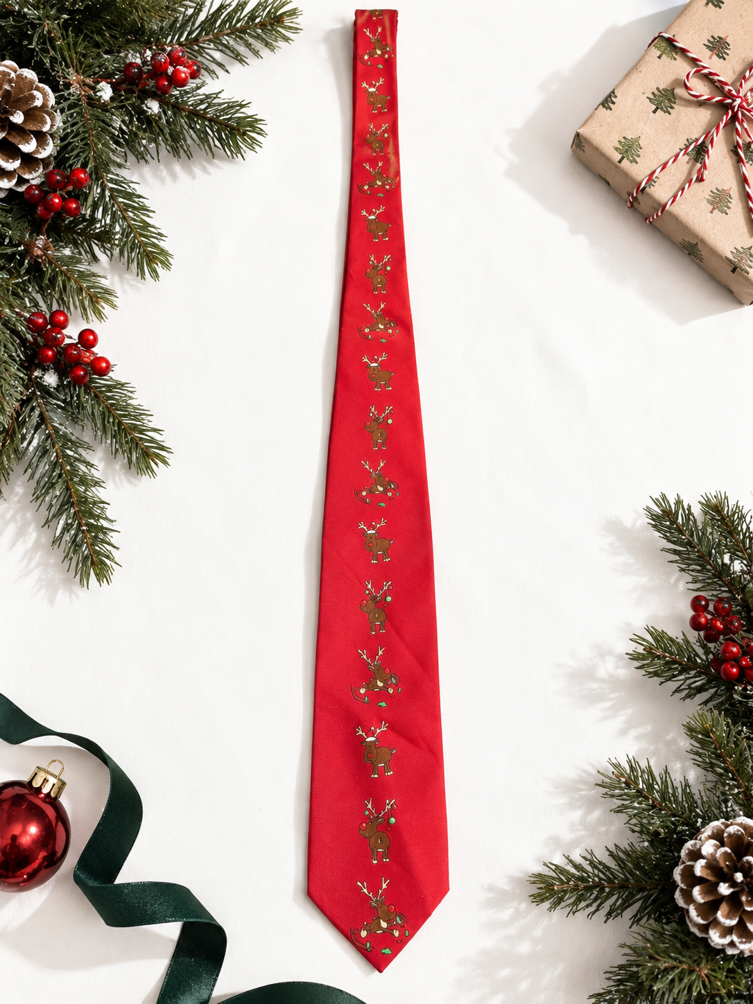 Preppy/Festiva Christmas Kravat