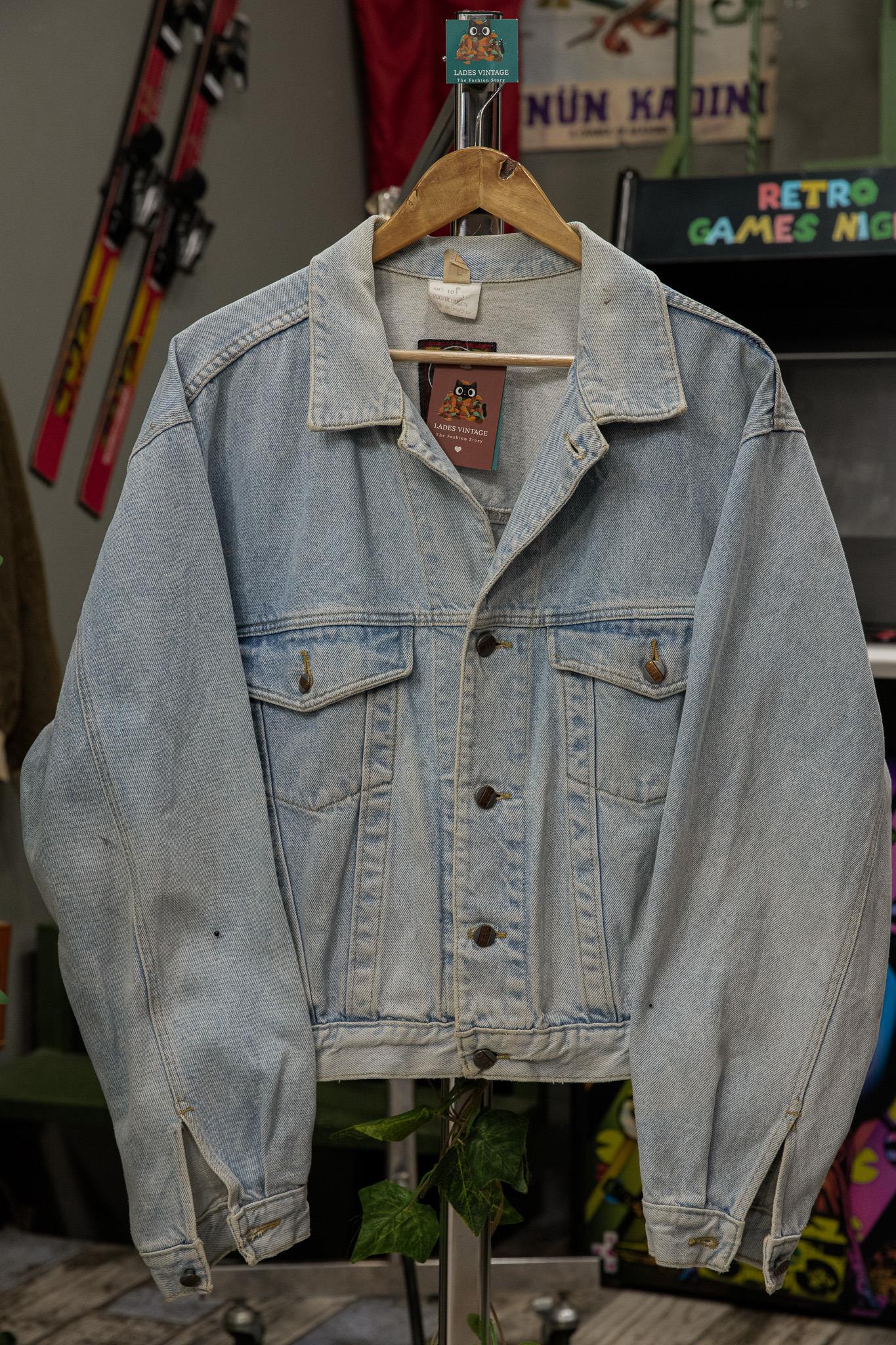 R-F-5 Blue Jean Kot Ceket