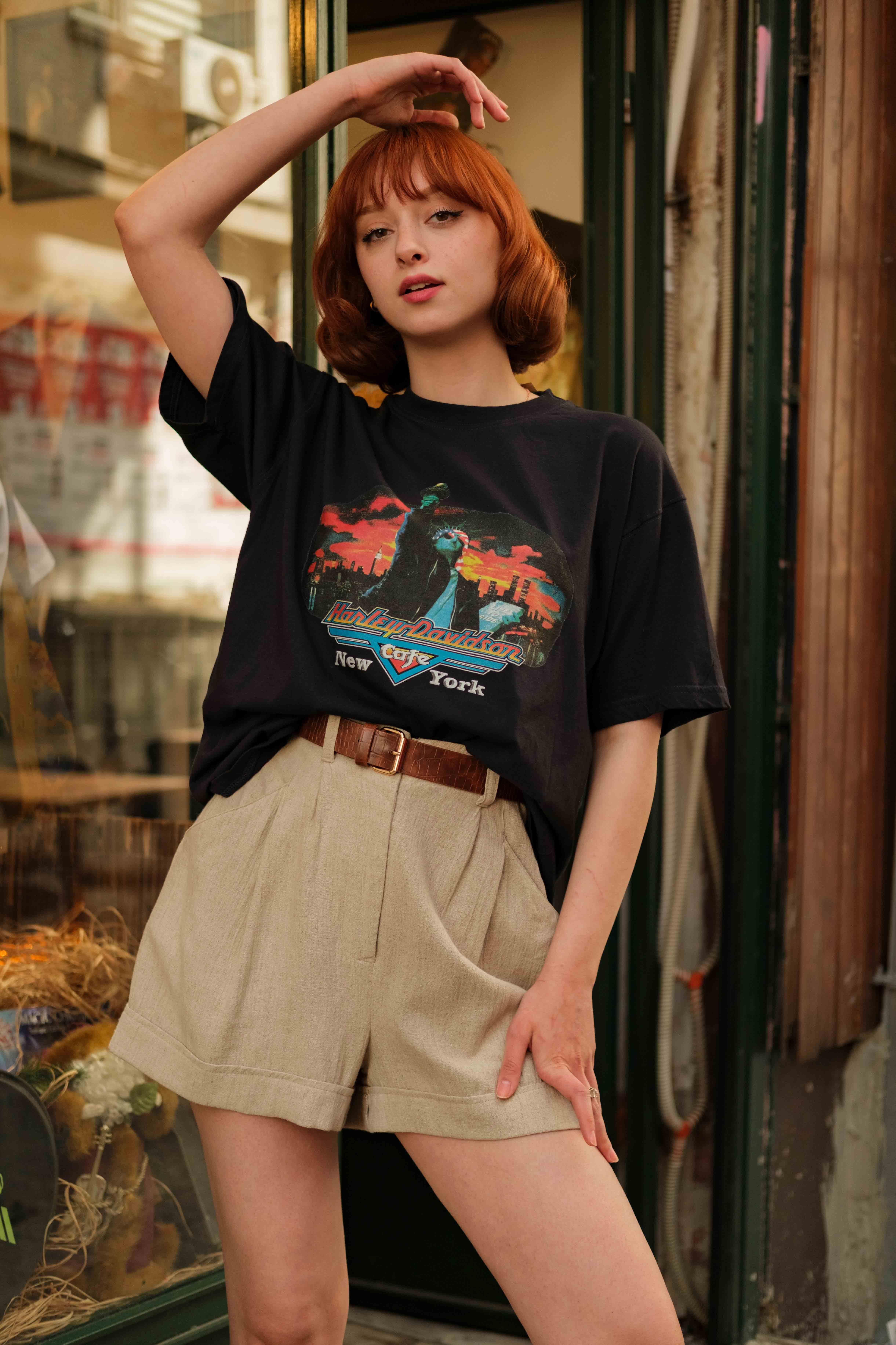 Retro Harley Davidson Unisex Tee