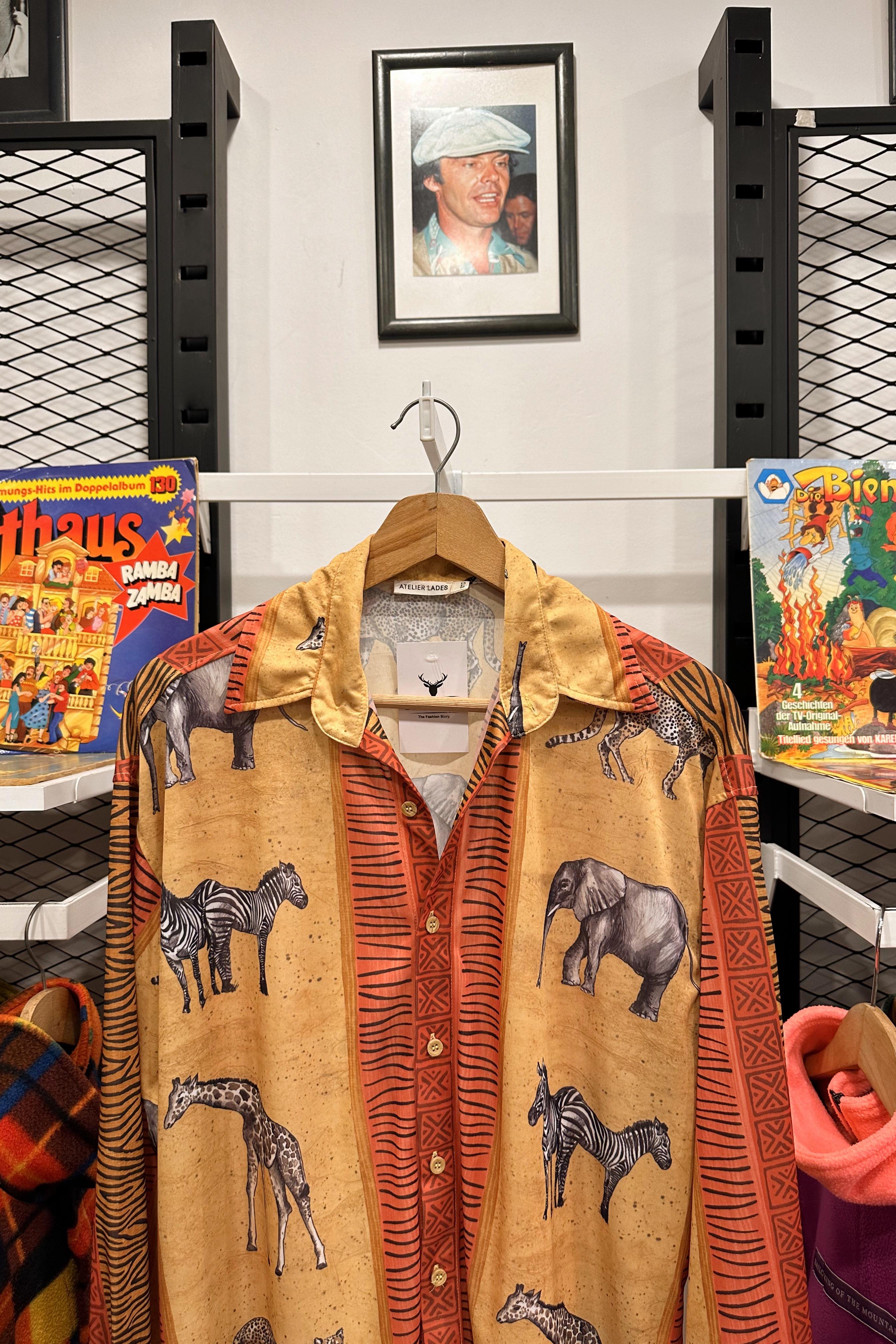 RETRO UNİSEX GÖMLEK