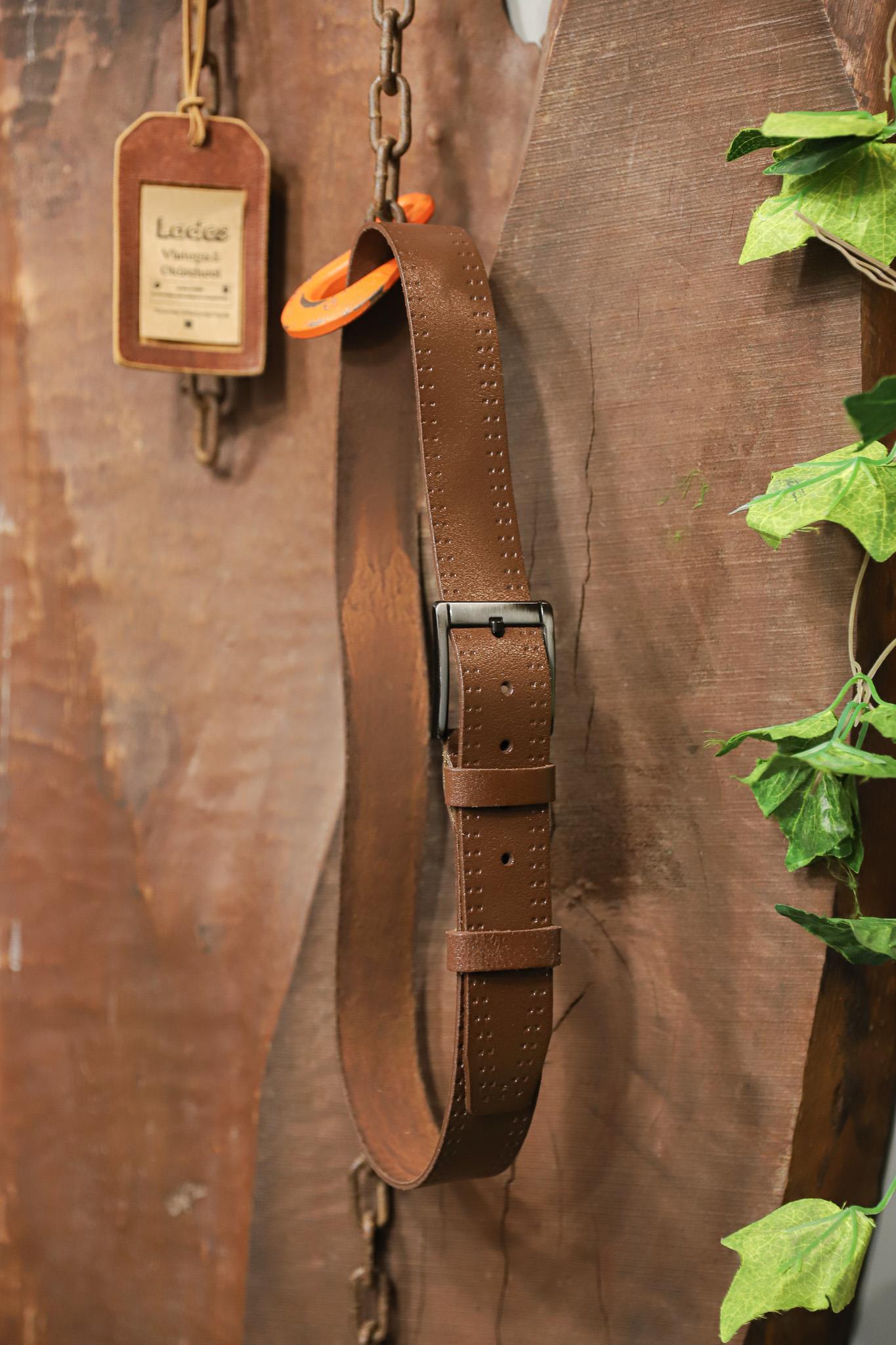 Rugged Brown Deri Kemer