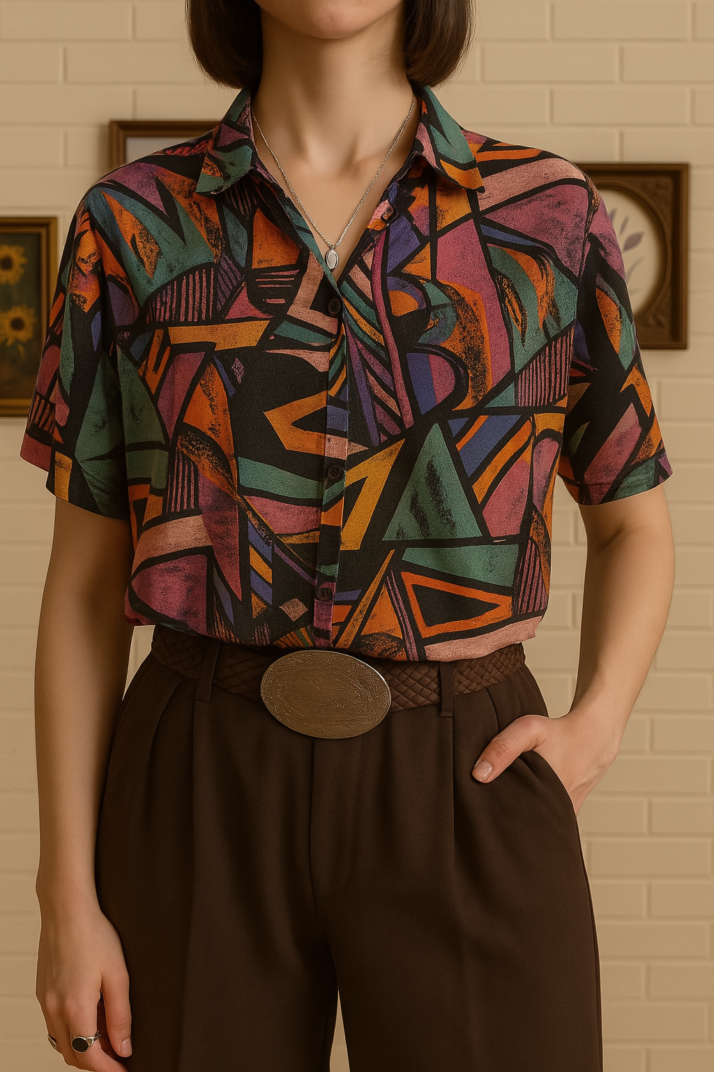 Salaş Etnik Gömlek