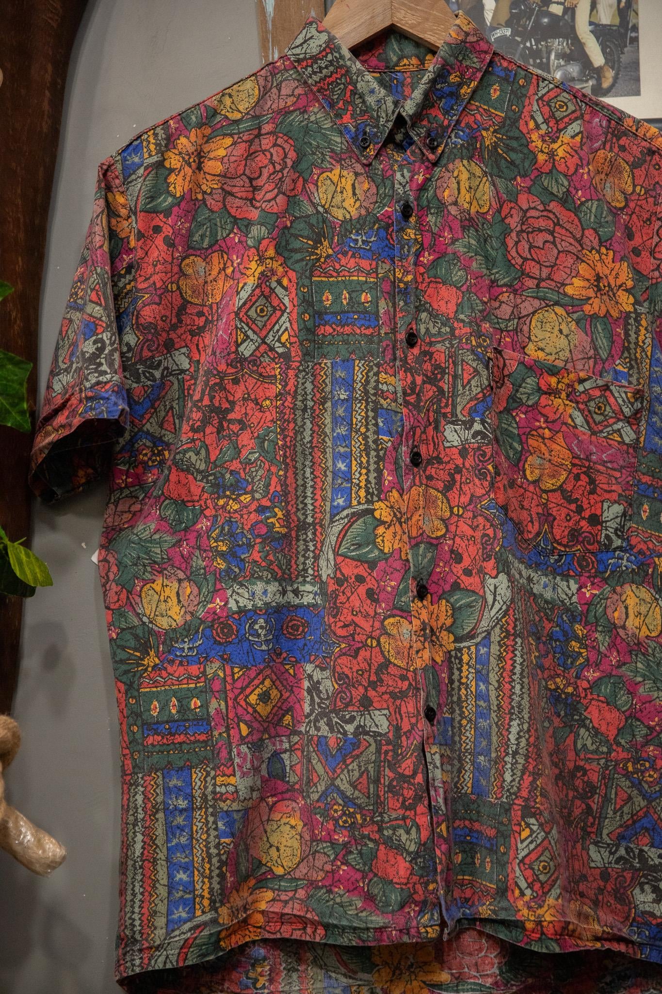 SARA 90s Etnik Gömlek