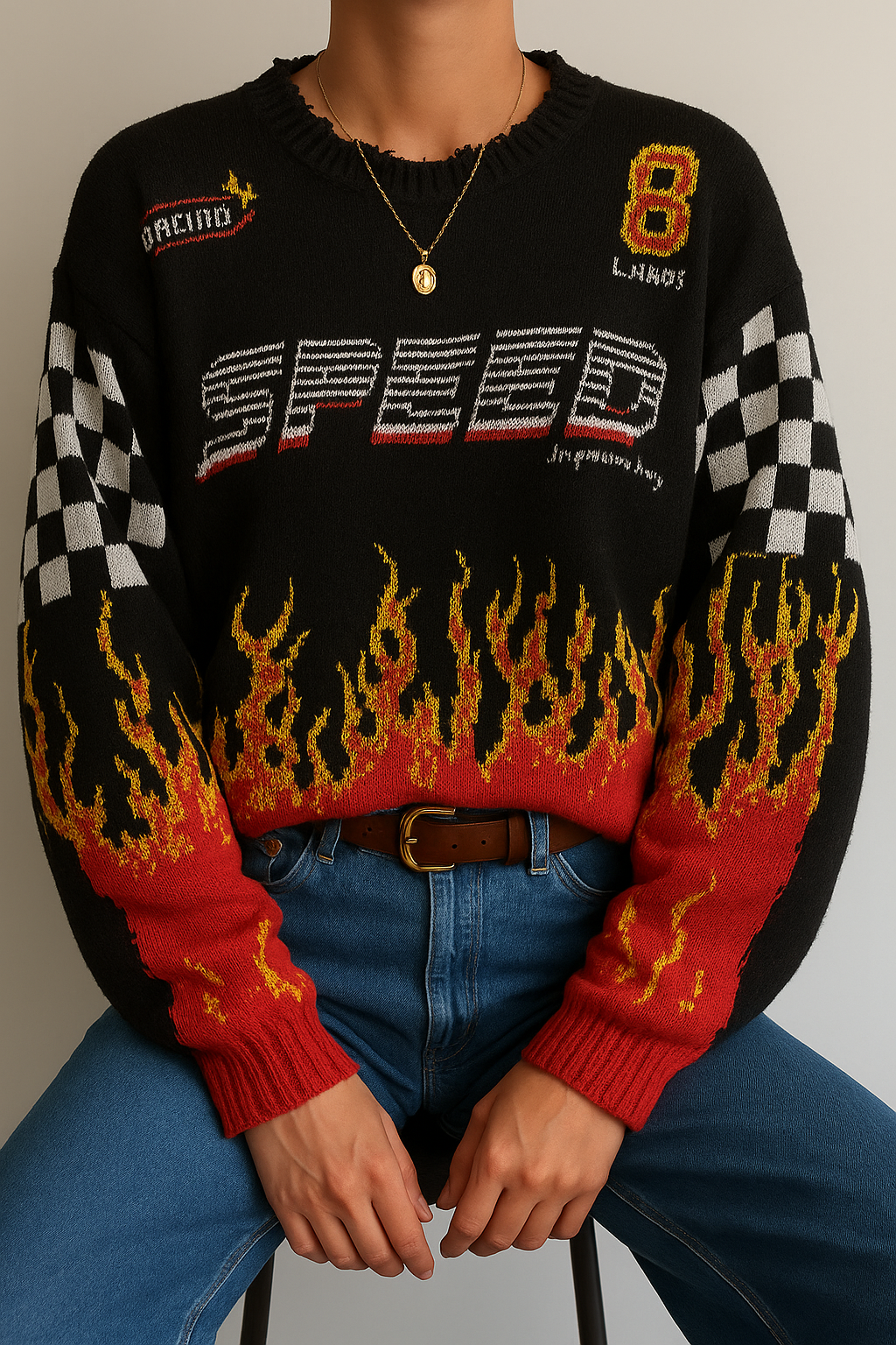 Speed Flame Yün Kazak