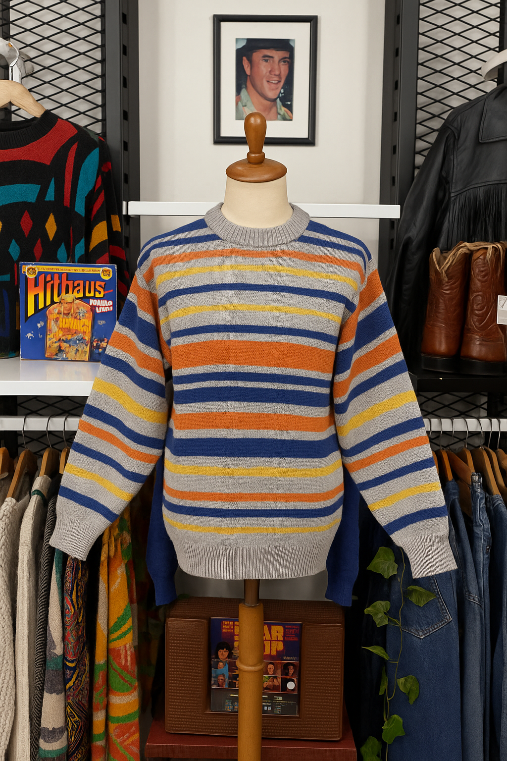 Vintage 90's Etnik Unisex Kazak