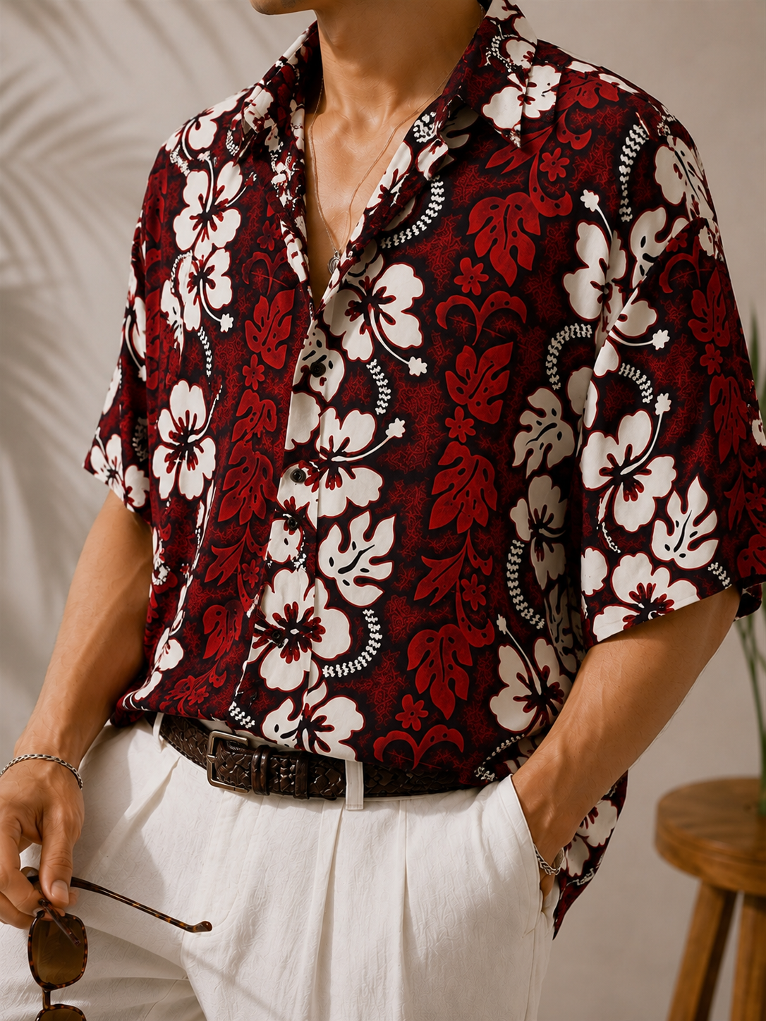 Vintage 90s Hawaiian Gömlek